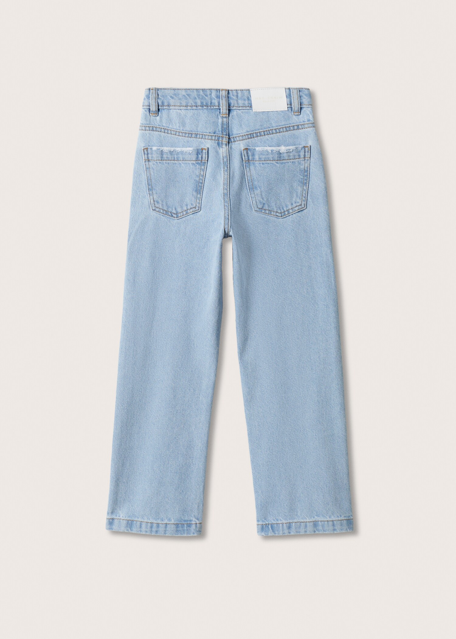 Jeans straight fit - Reverso del artículo