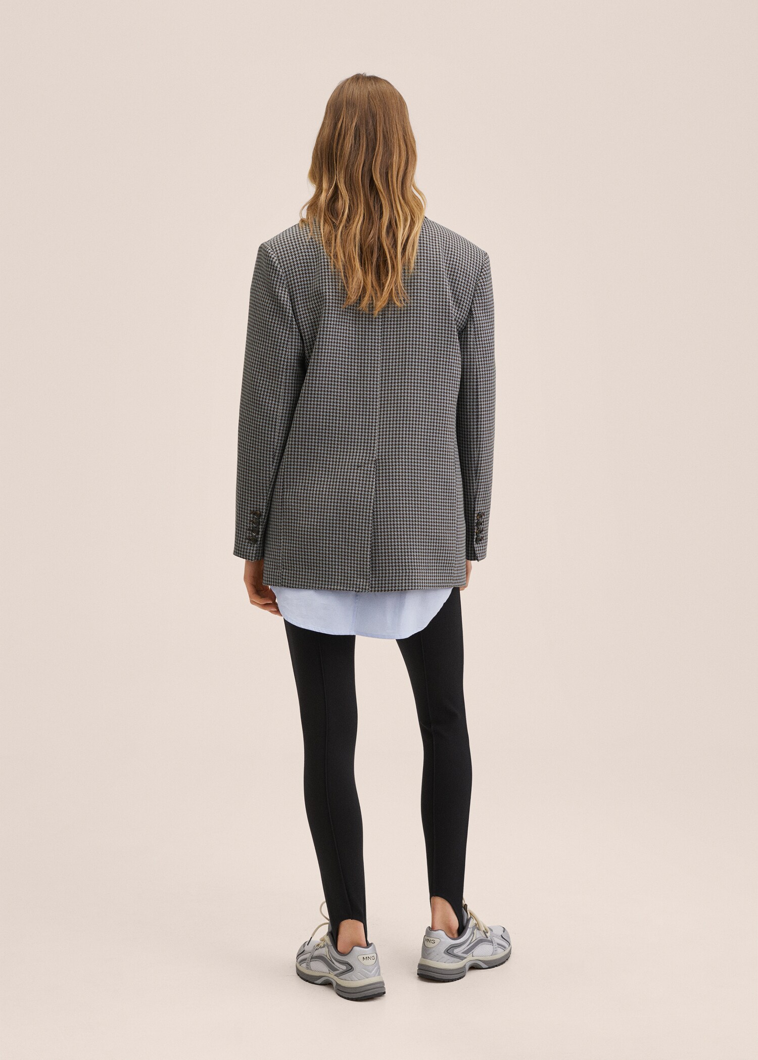 Americana oversize pota de gall - Revers de l'article