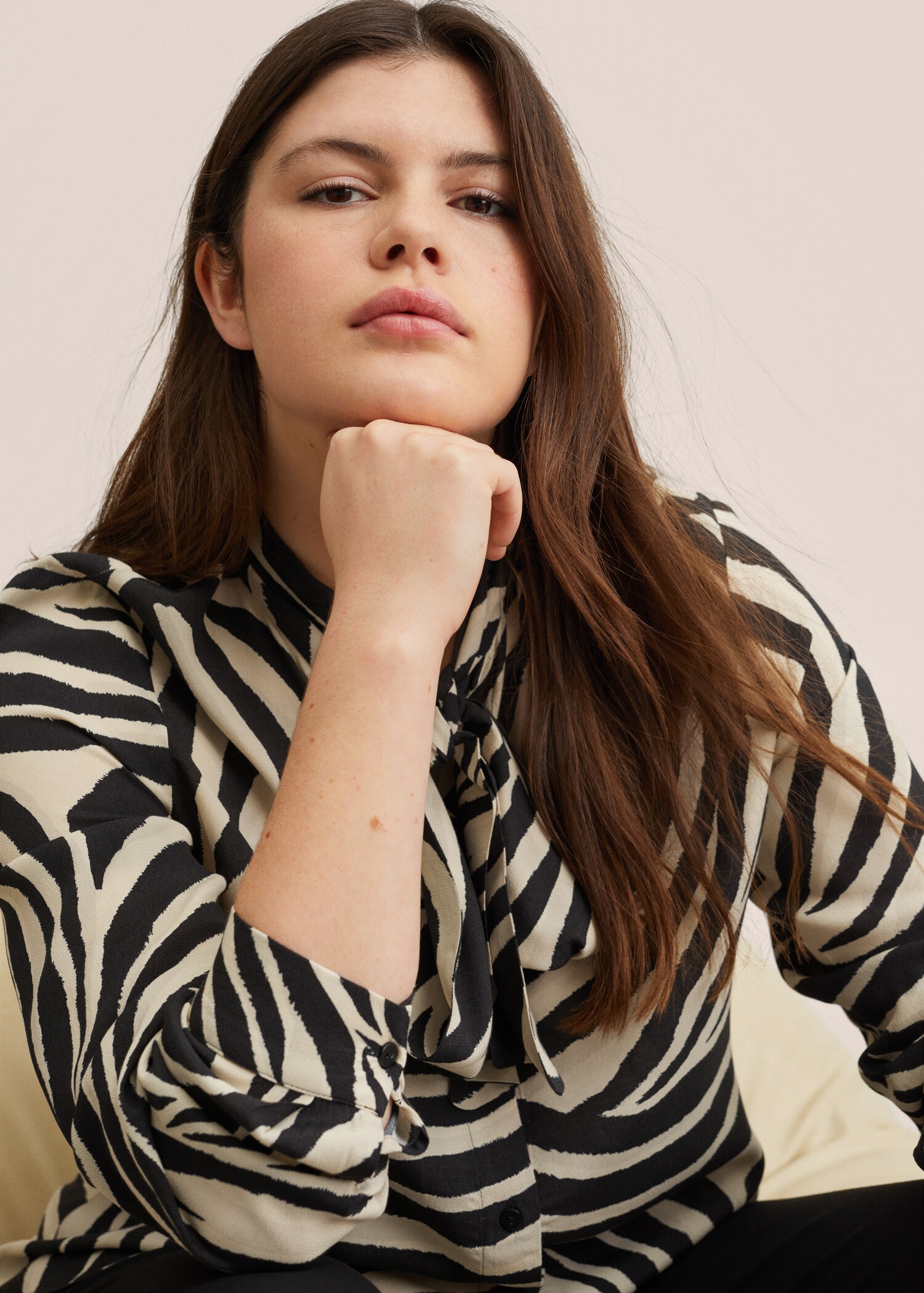 Camisa estampada cebra - Detalle del artículo 5