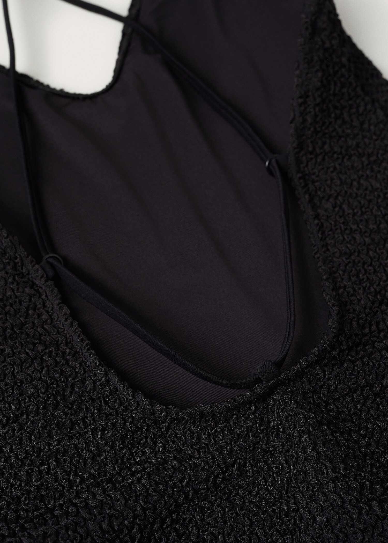 Costume da bagno texture spallini incrociati - Dettaglio dell'articolo 8