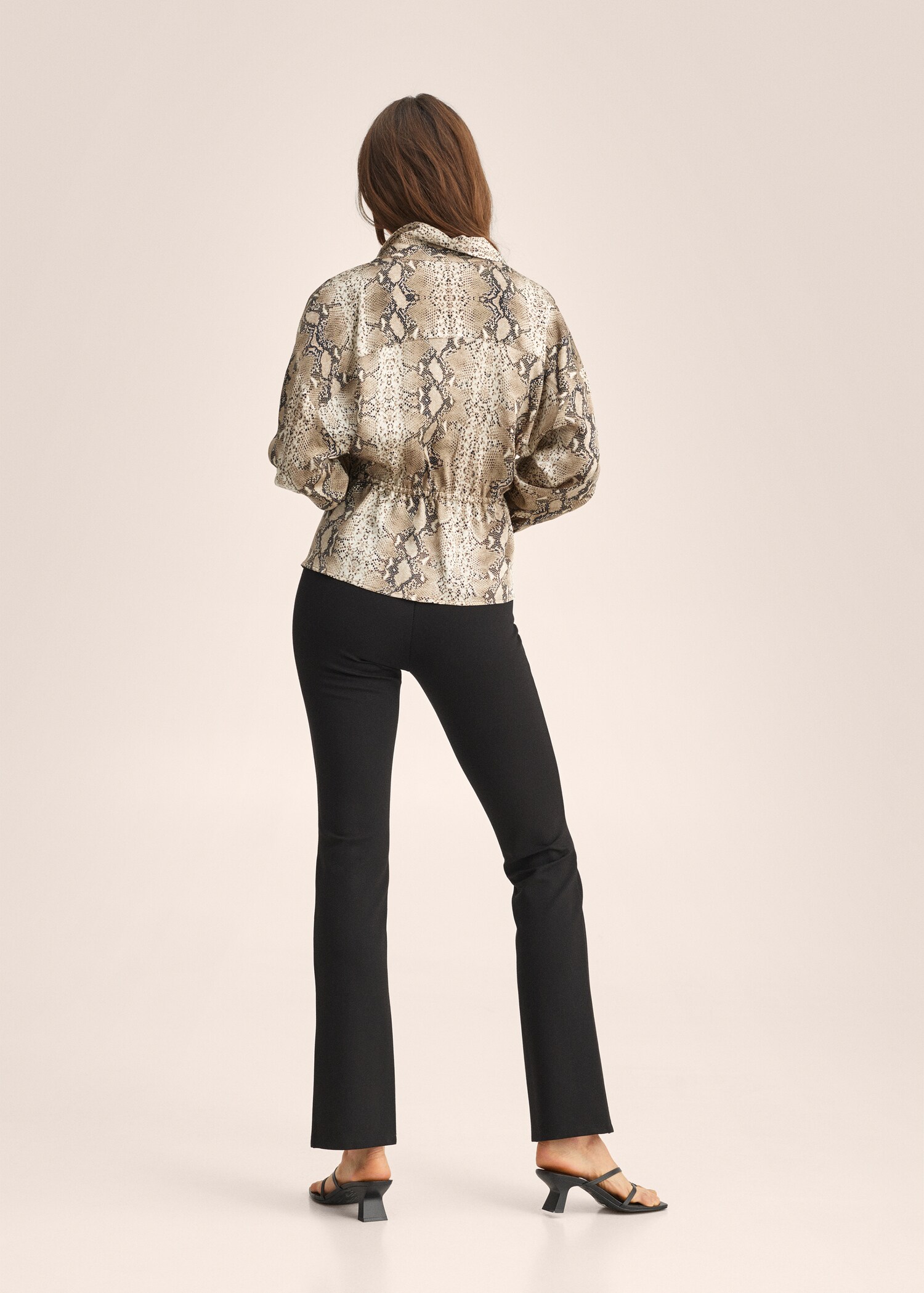 Camisa estampado serpiente - Reverso del artículo