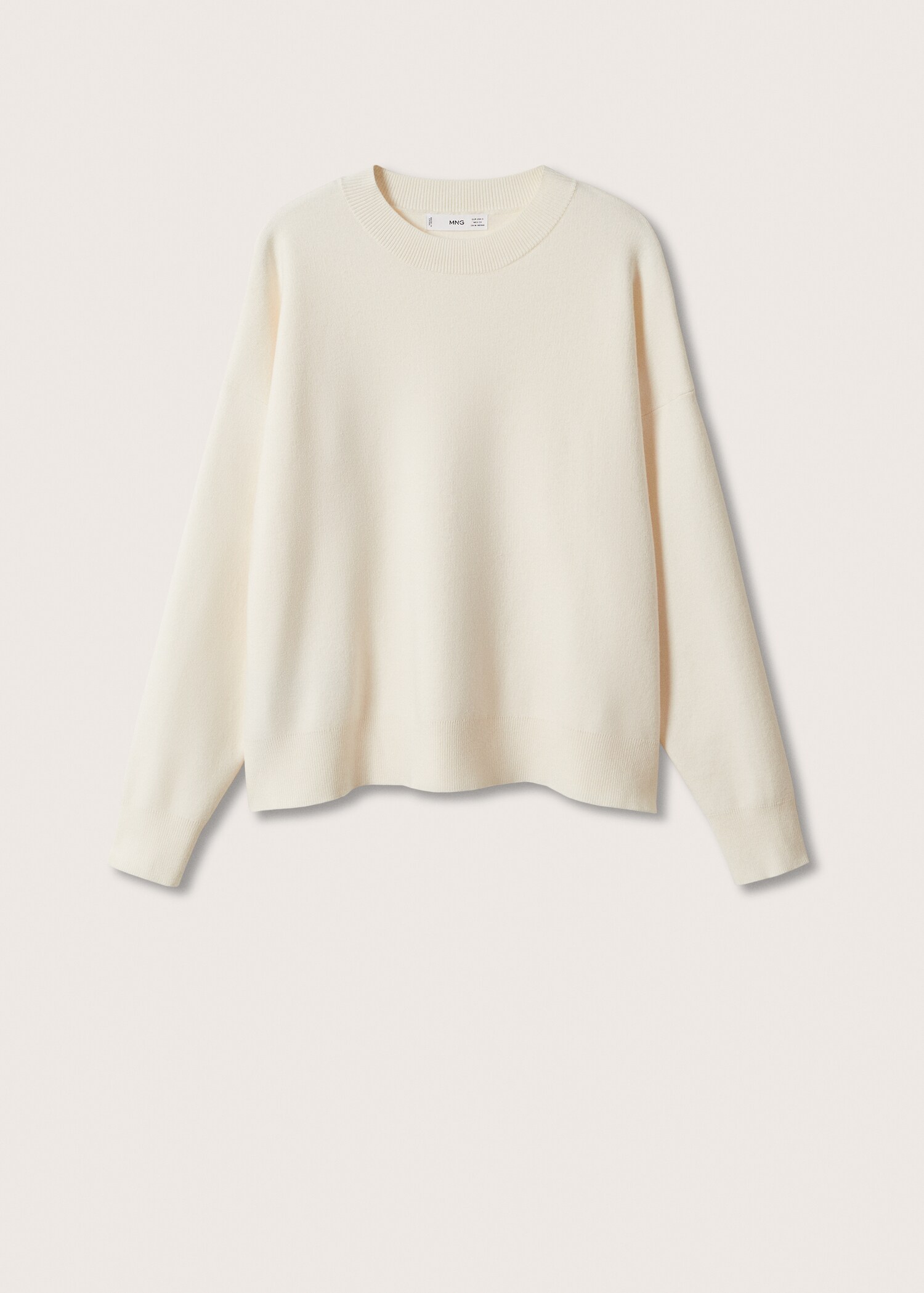 Oversize knit sweater - Article without model