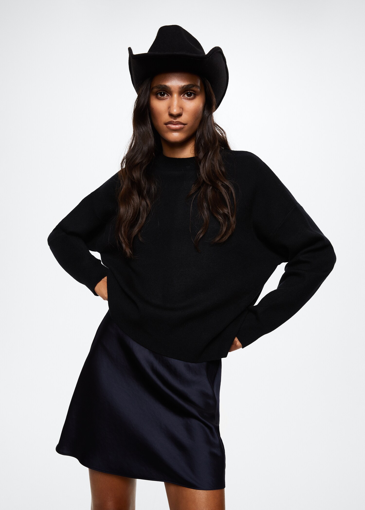 Oversize knit sweater - Medium plane