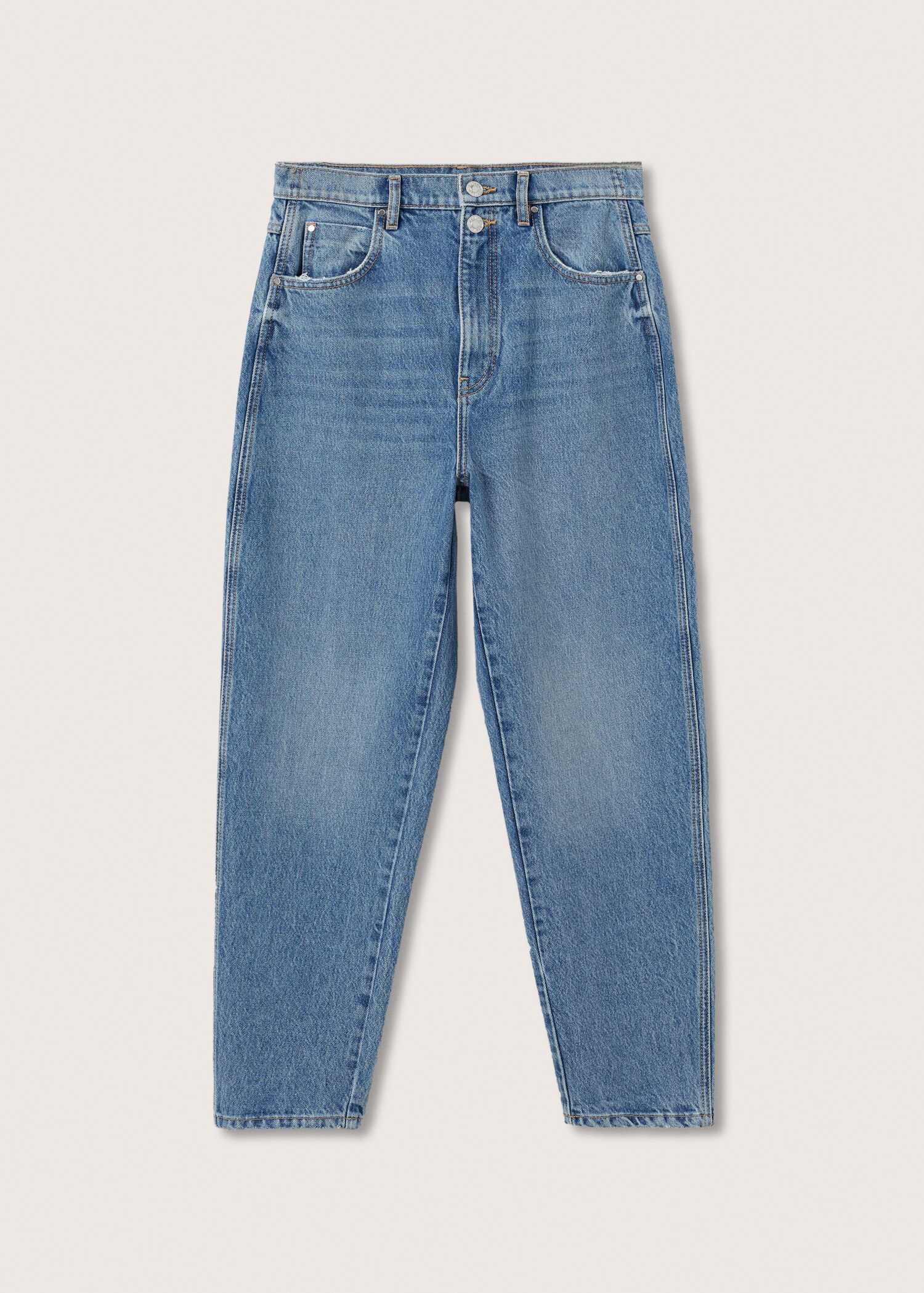 High-rise tapered jeans - Article without model