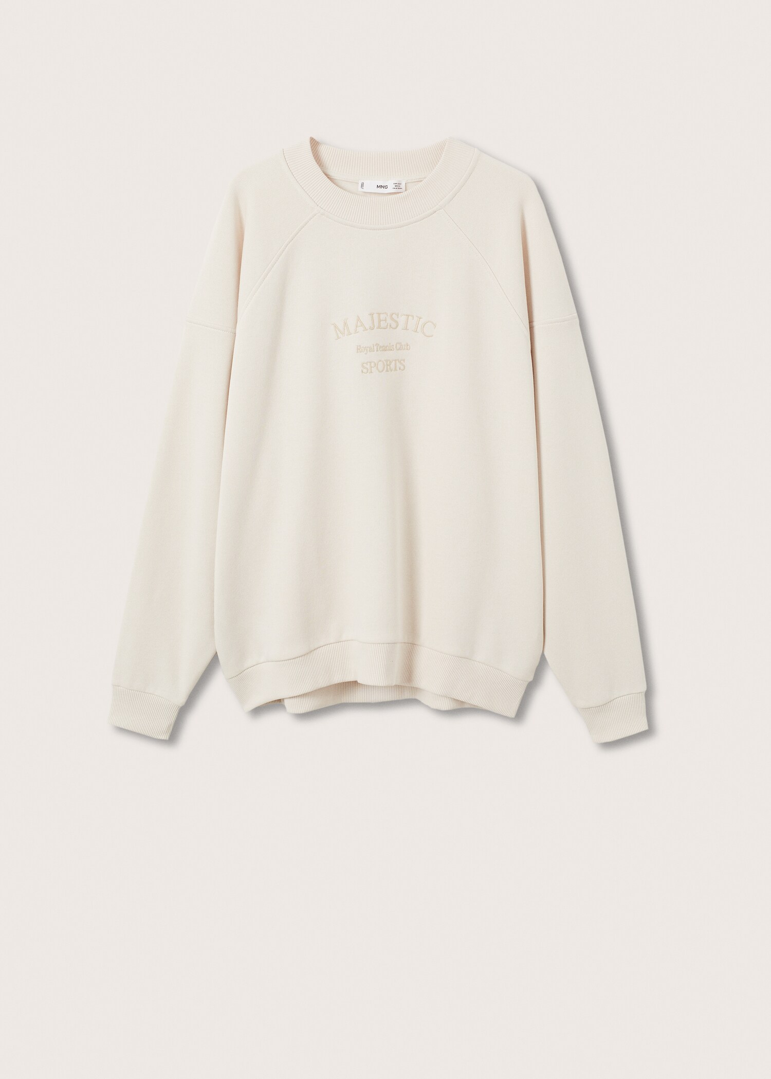 Sudadera algodón mensaje - Artículo sin modelo
