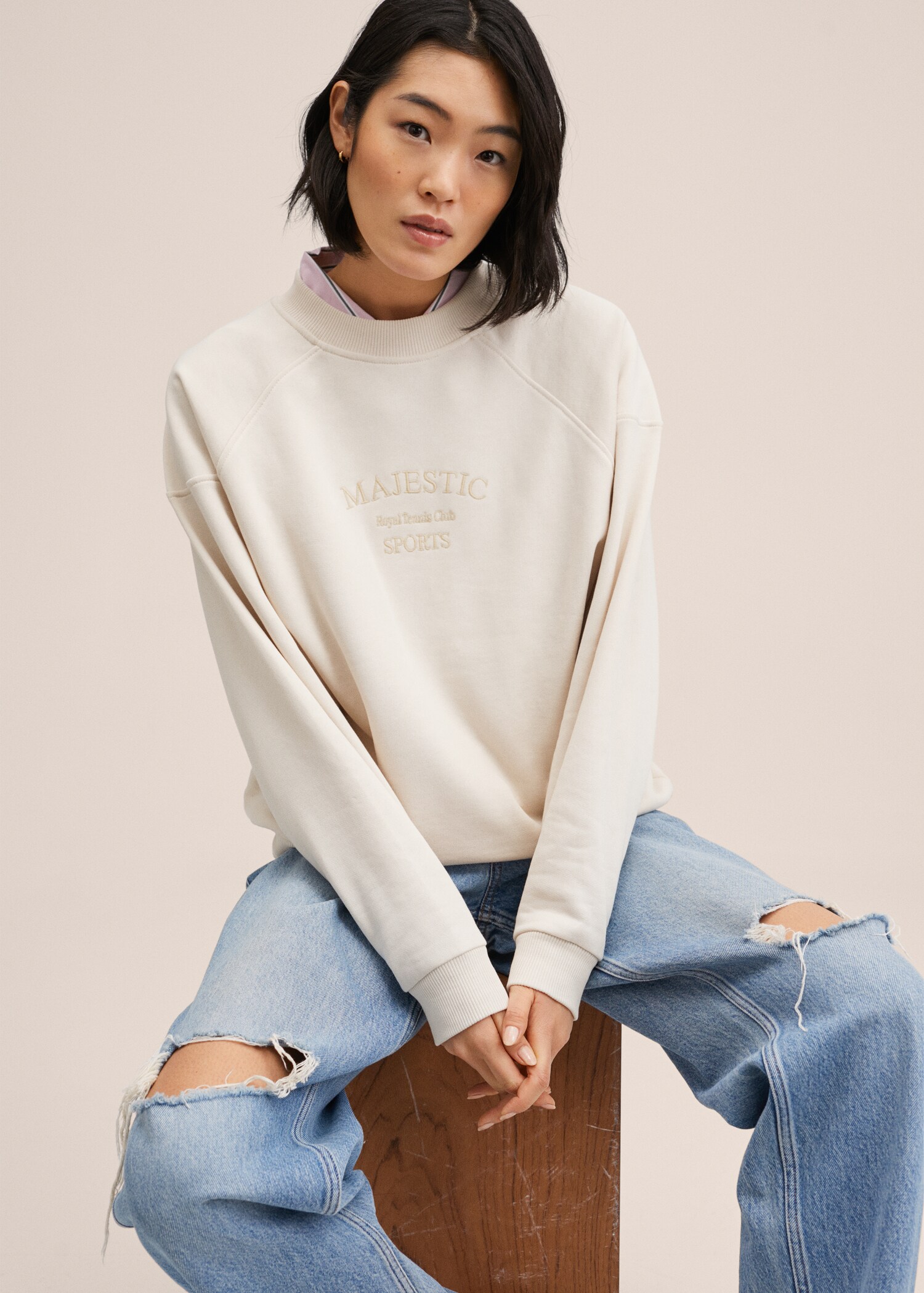 Sudadera algodón mensaje - Detalle del artículo 2