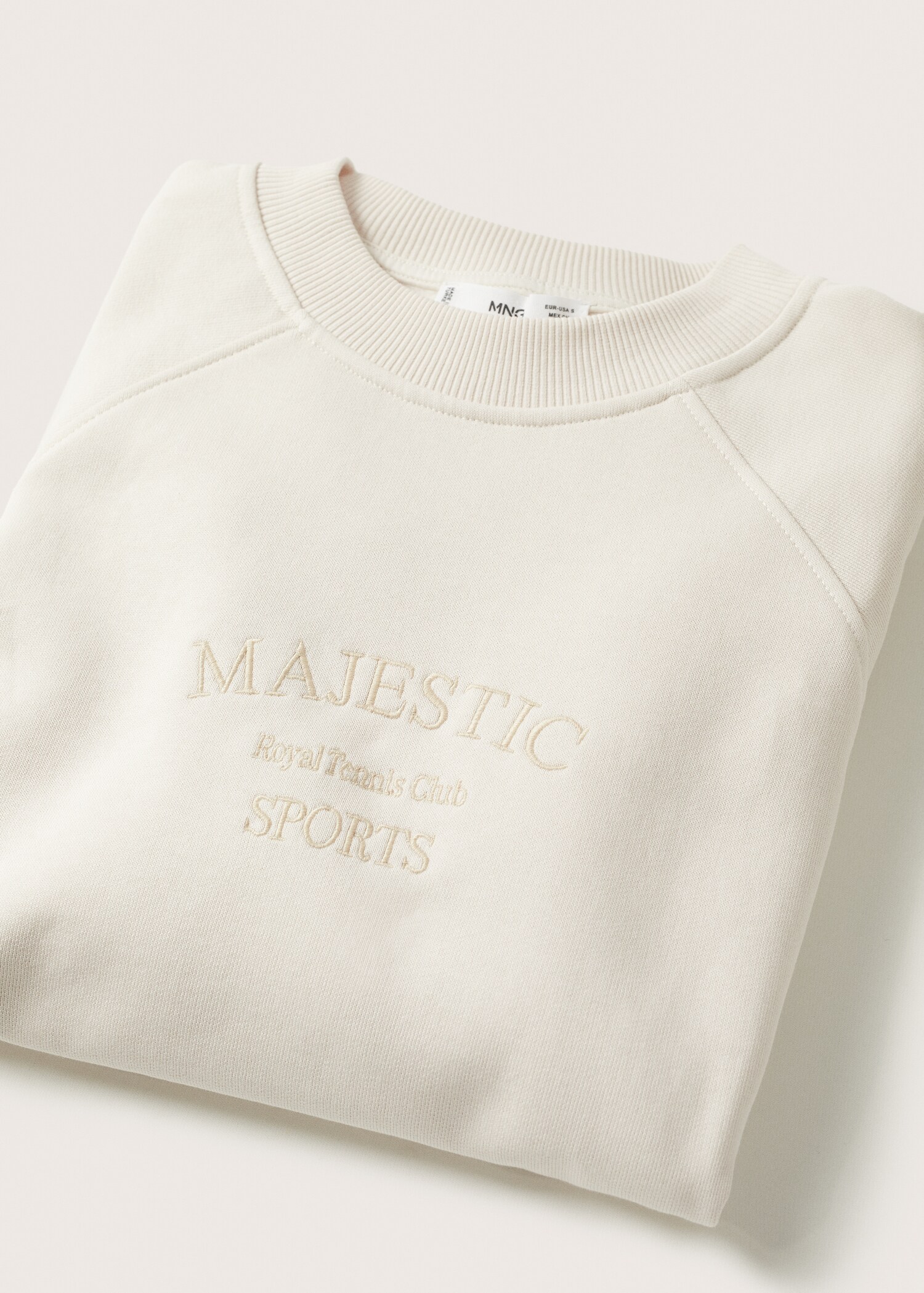 Sudadera algodón mensaje - Detalle del artículo 8