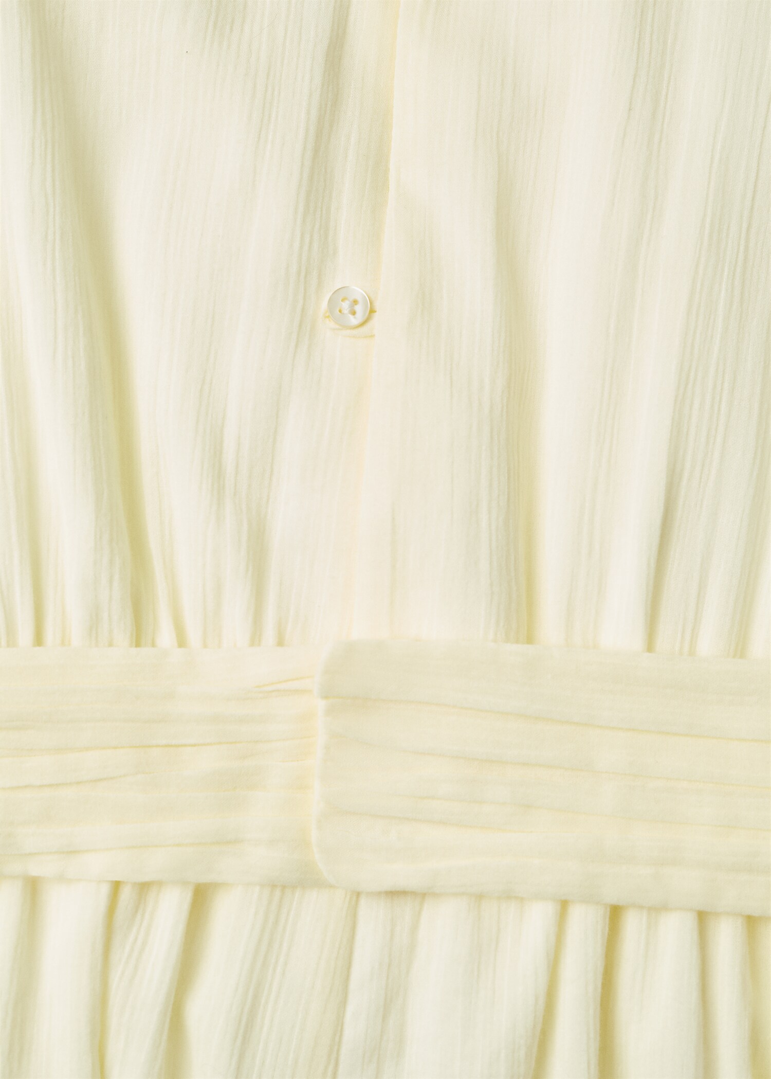 Frilled long jumpsuit - Details of the article 9