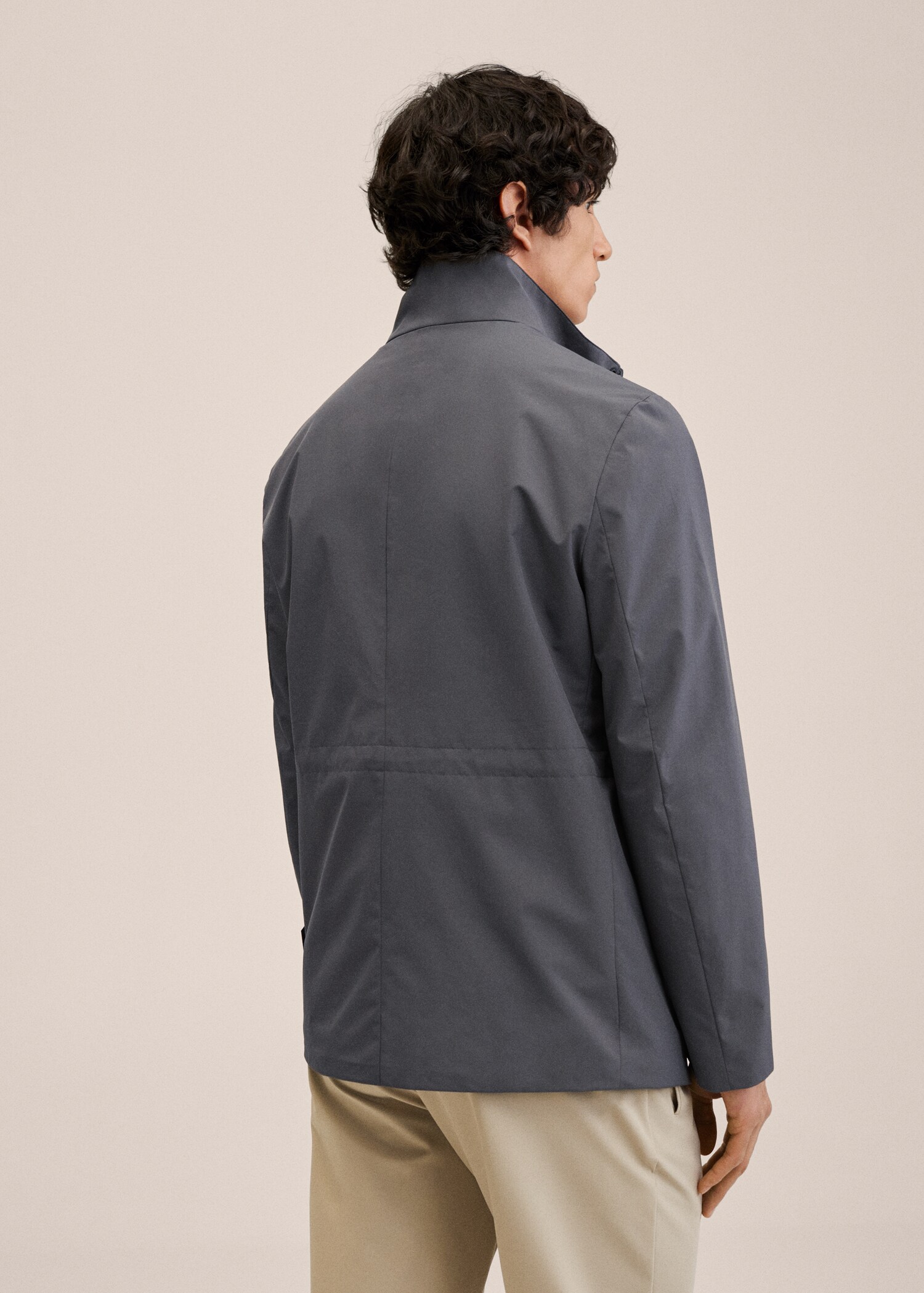 Parka imperméable poches - Verso de l’article