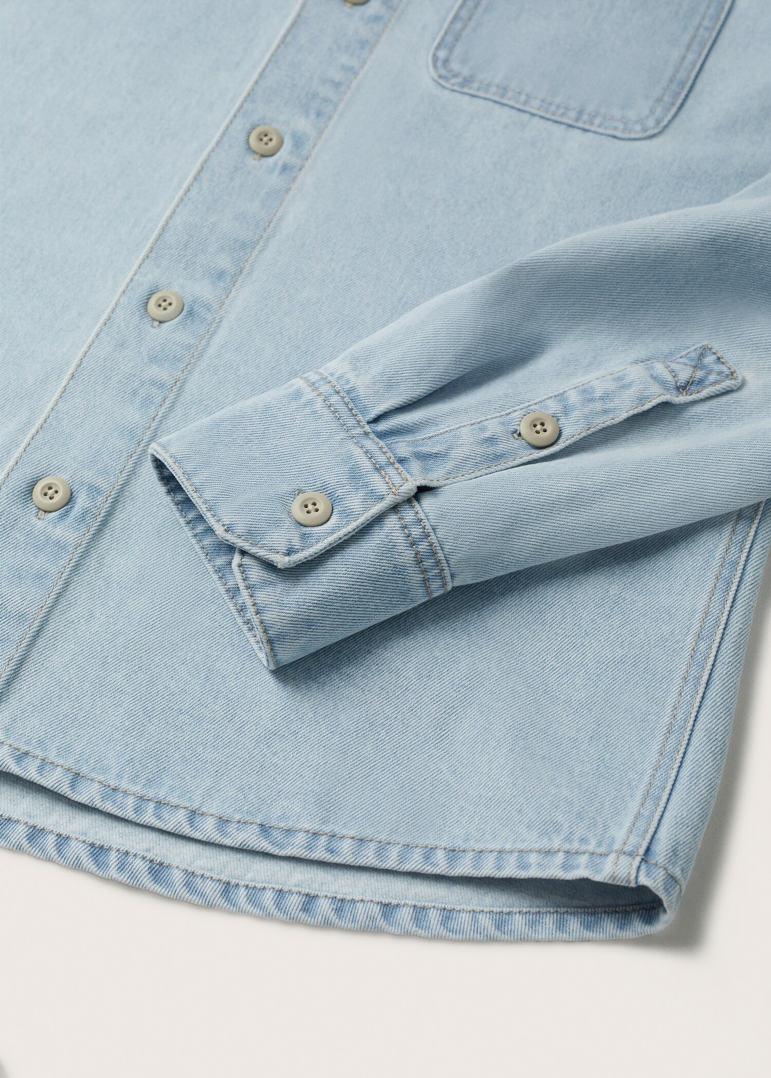 Camisa vaquera bolsillo - Detalle del artículo 8