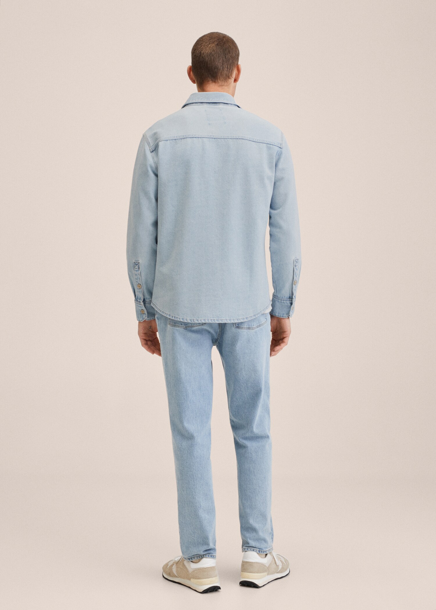 Camisa vaquera bolsillo - Reverso del artículo