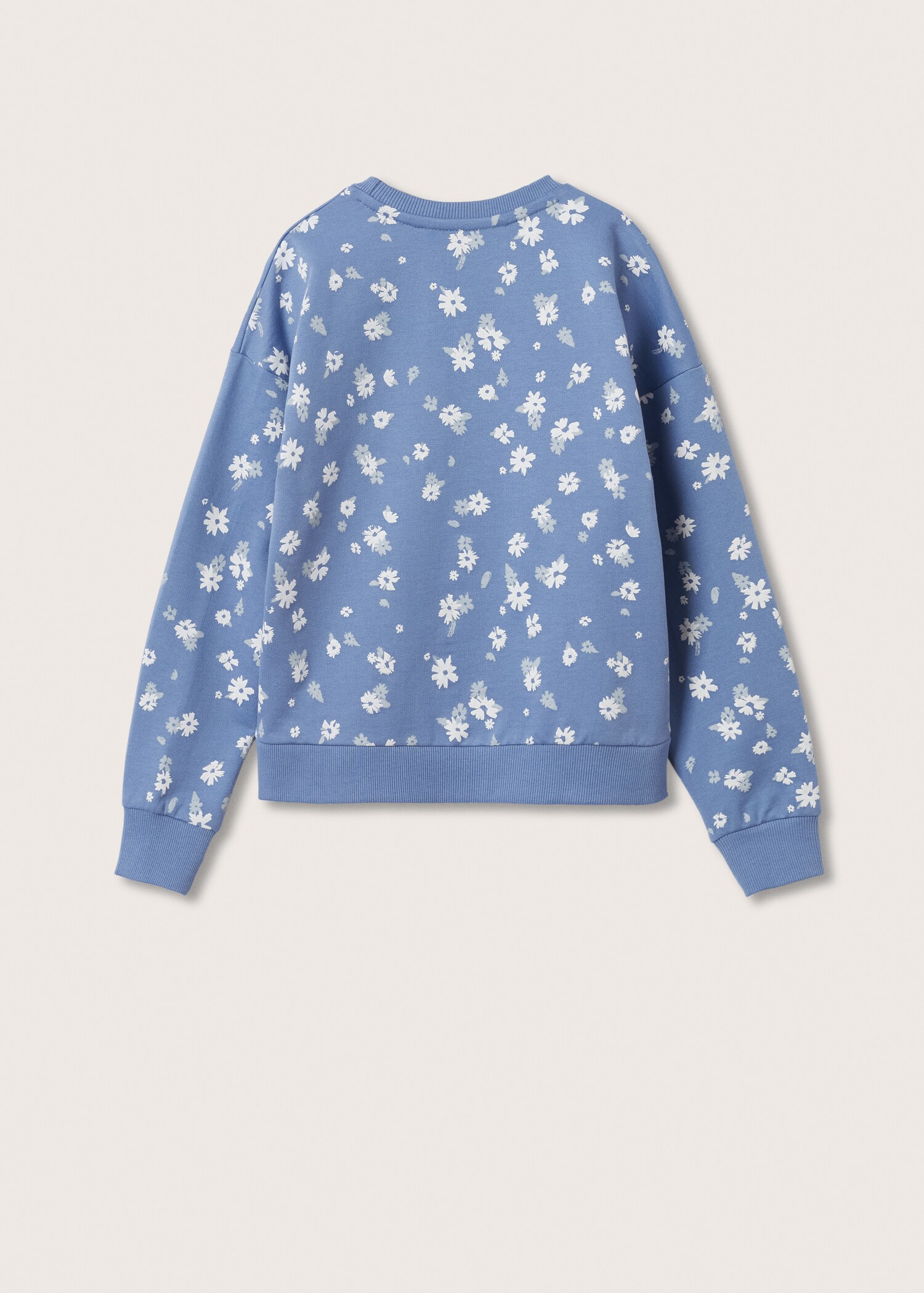Sudadera algodón estampada - Reverso del artículo