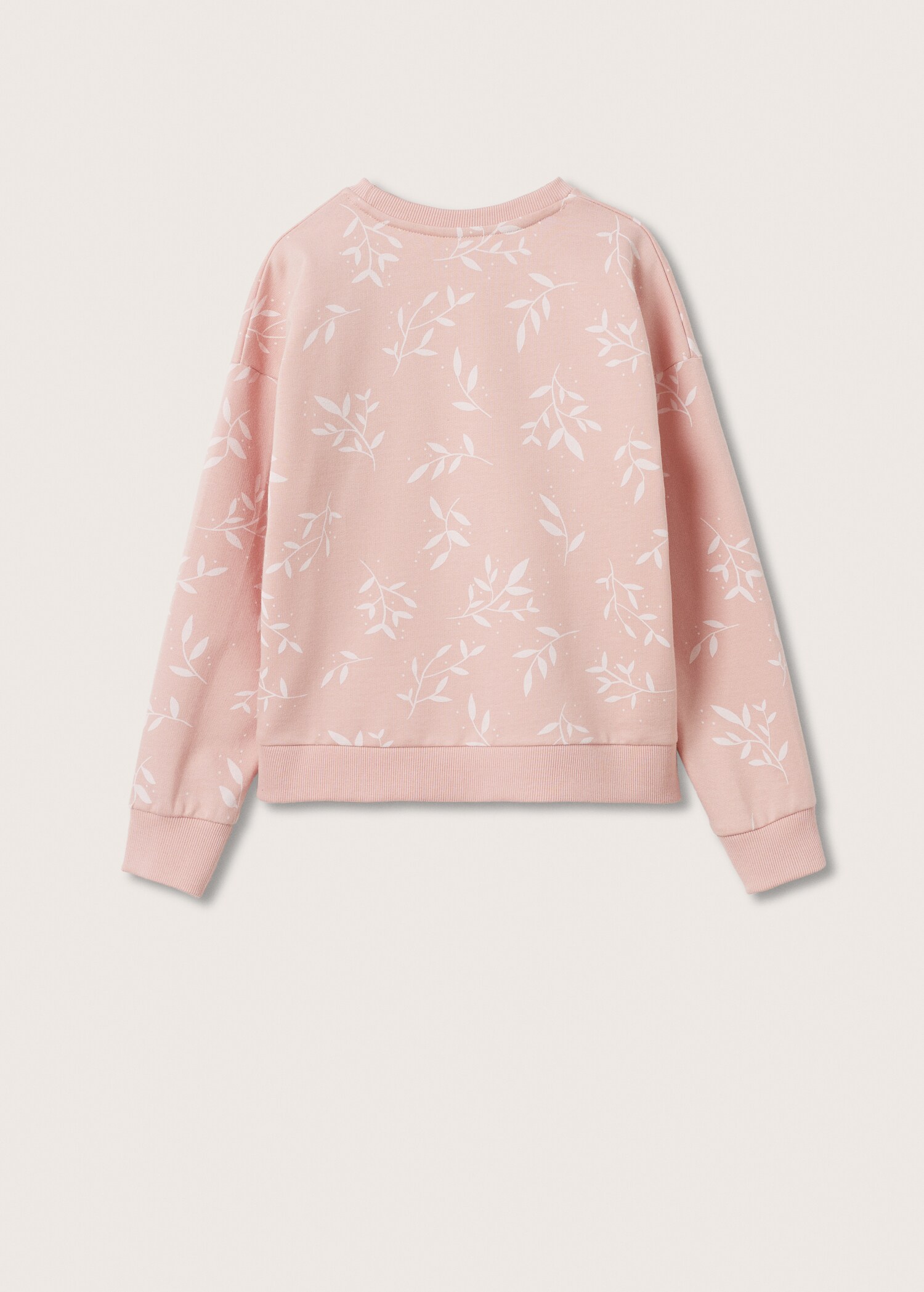 Sudadera algodón estampada - Reverso del artículo
