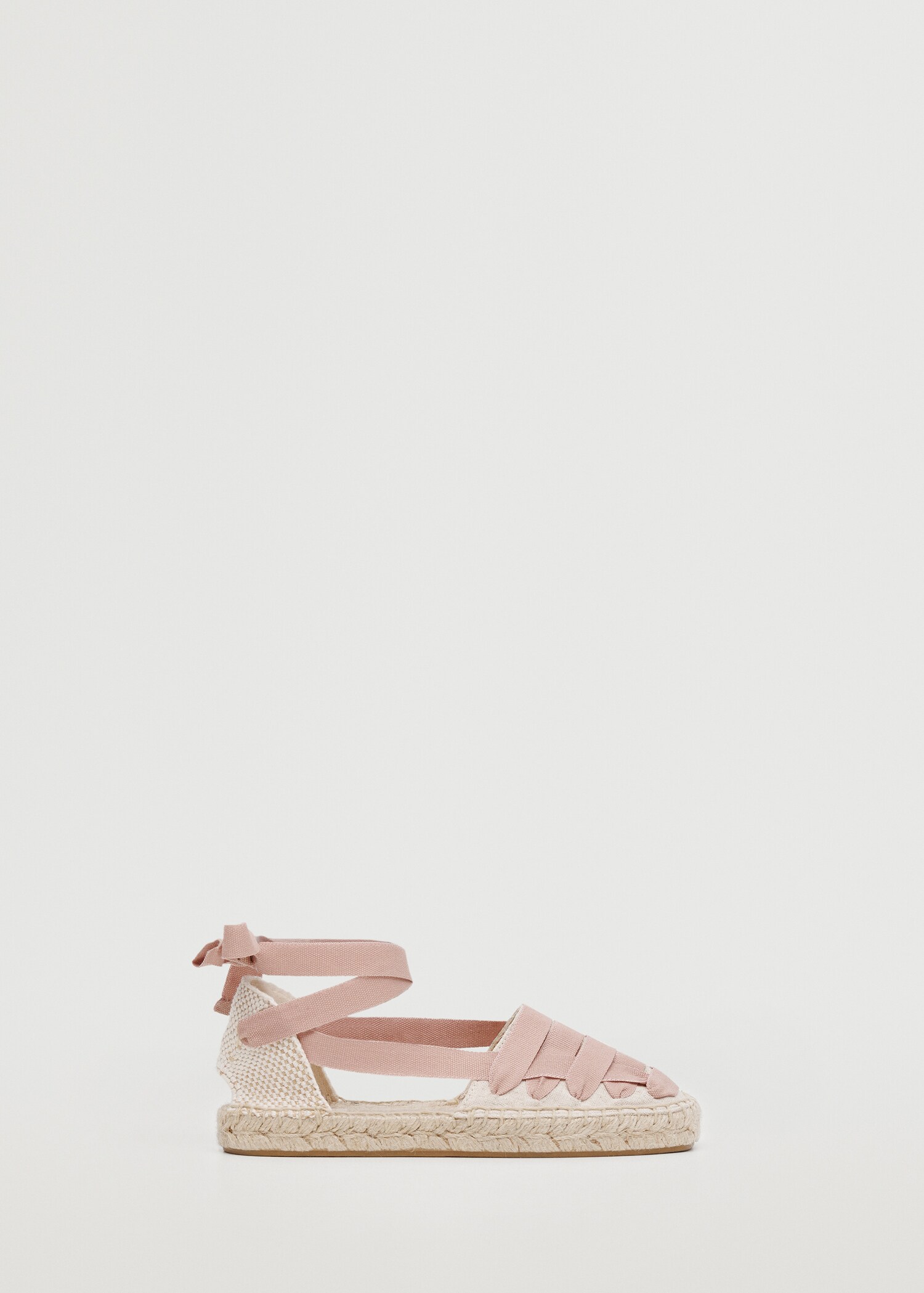 Leinen-Espadrilles mit Riemchen - Artikel ohne Model