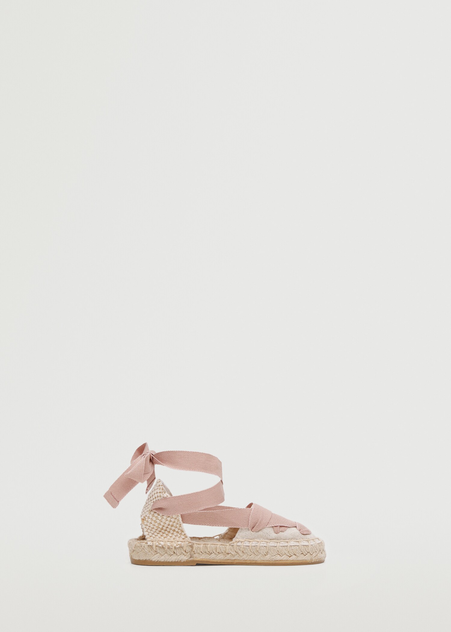 Lace-up linen espadrilles - Article without model