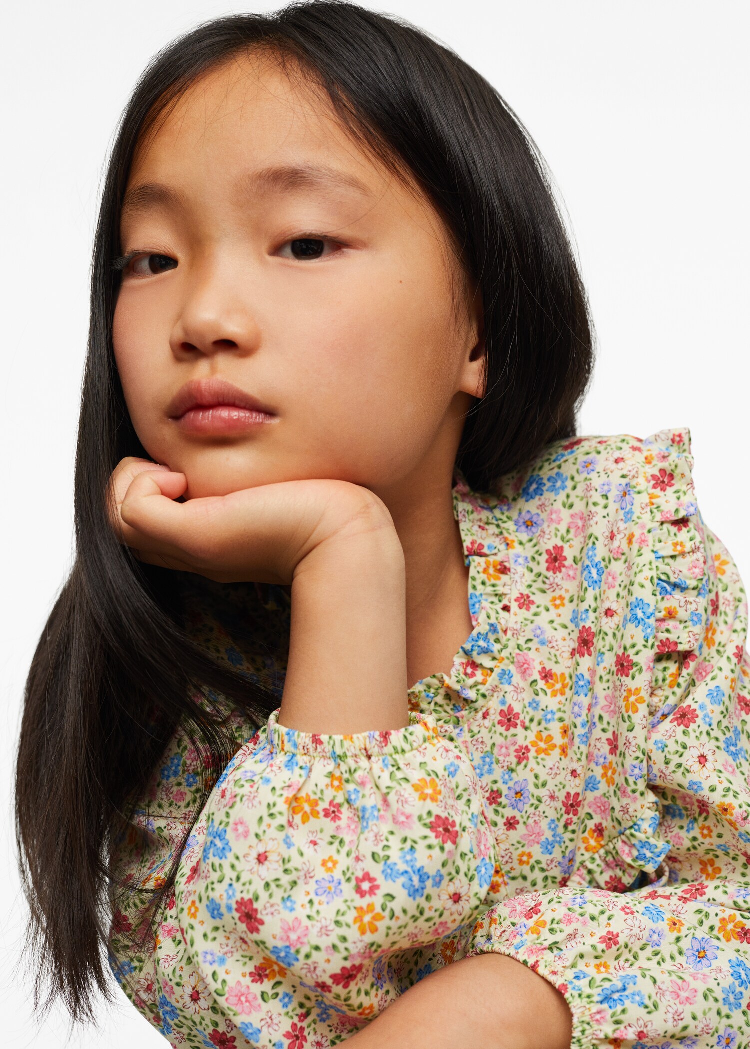 Floral print dress - Details of the article 2