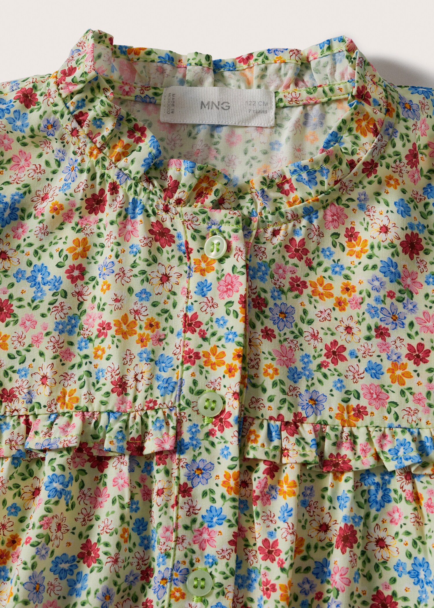 Floral print dress - Details of the article 8