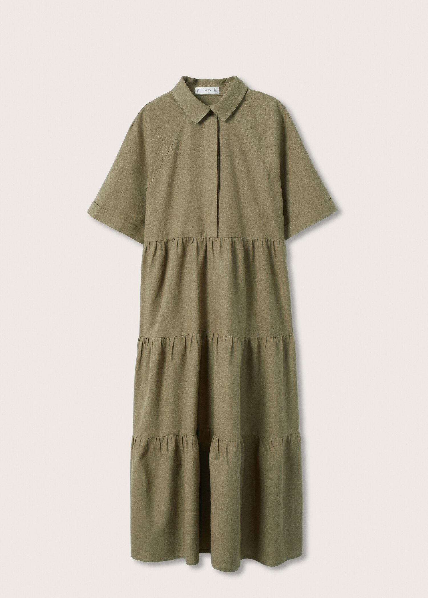 Vestido algodón volantes - Artículo sin modelo