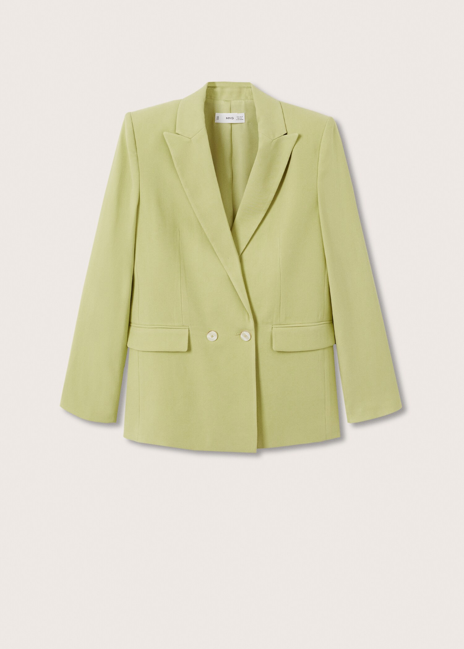 Double-breasted suit blazer - Article without model