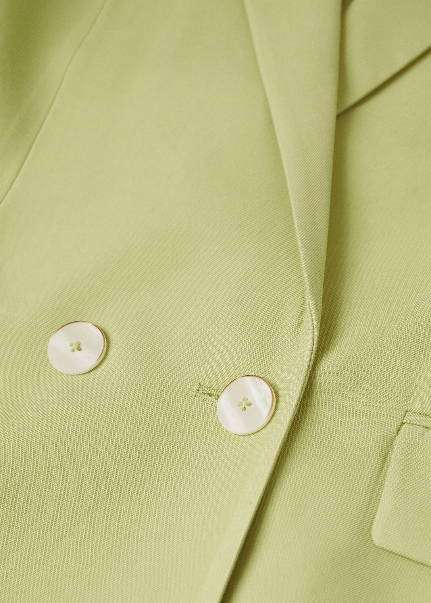 Double-breasted suit blazer - Details of the article 8