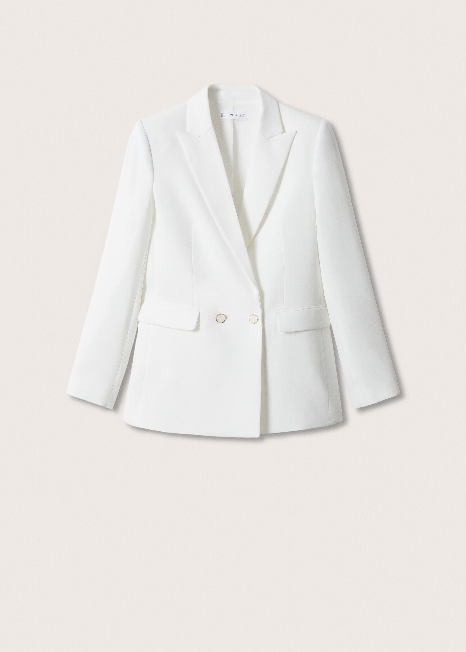 Double-breasted suit blazer - Article without model