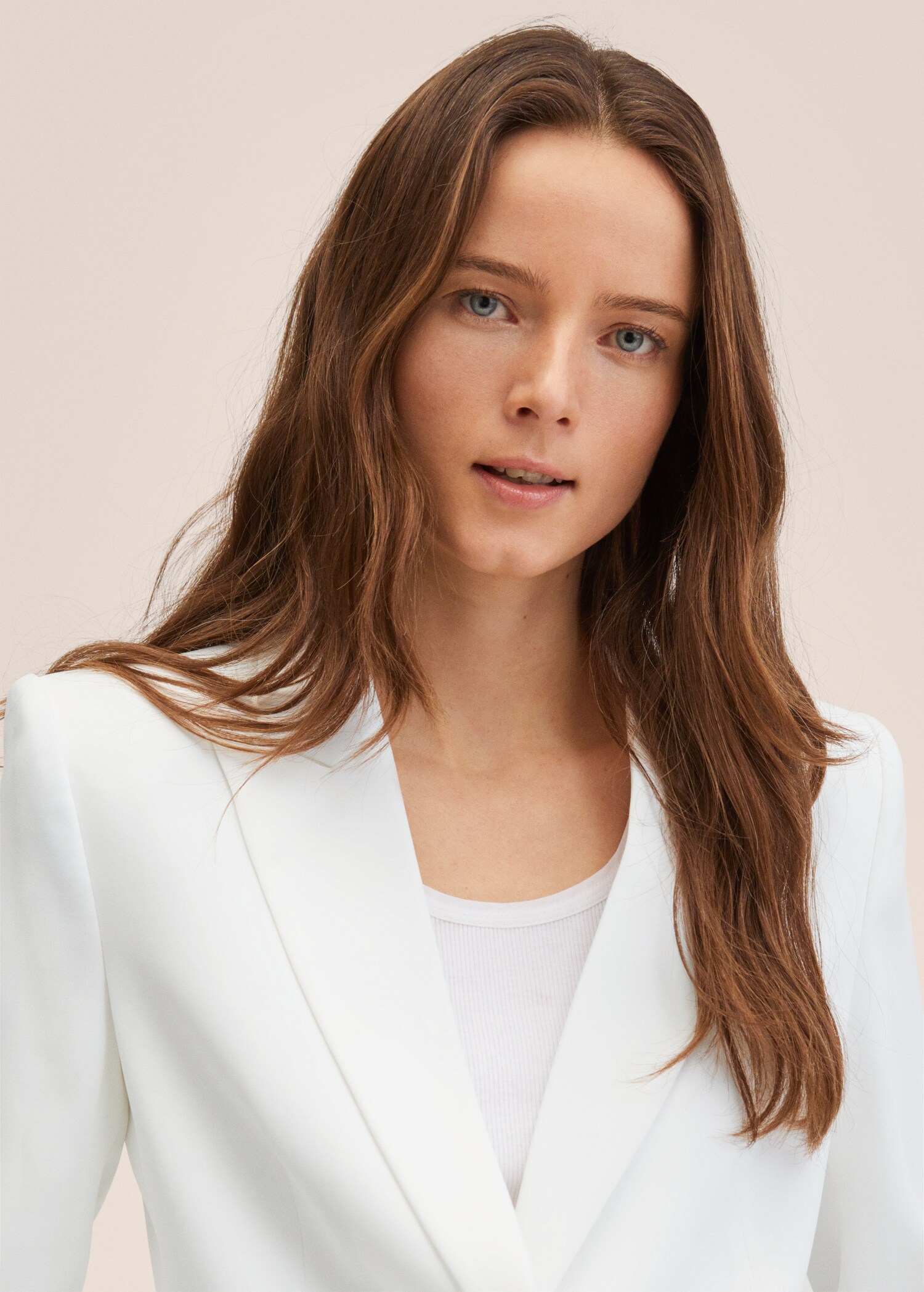Double-breasted suit blazer - Details of the article 1
