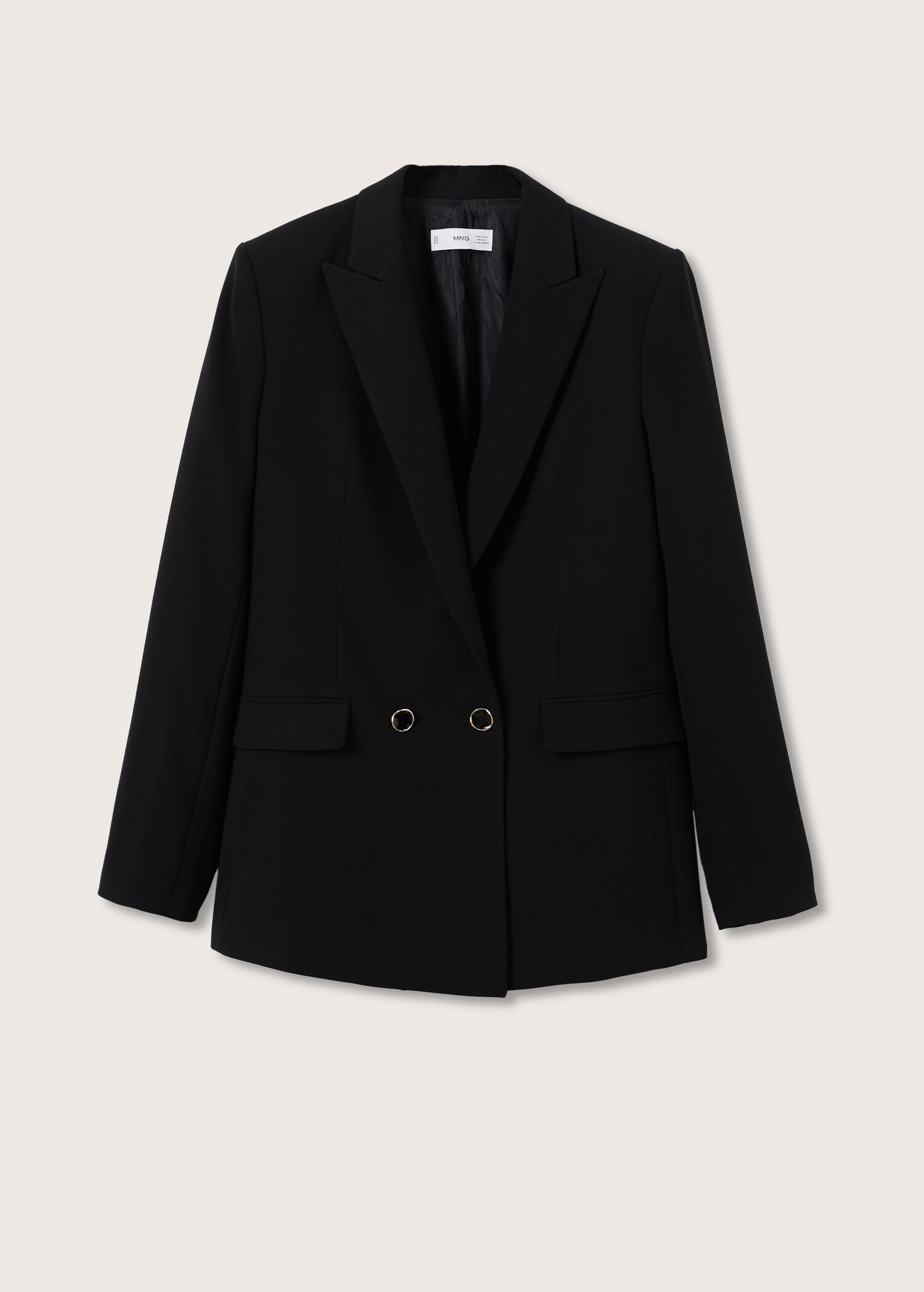 Double-breasted suit blazer - Article without model
