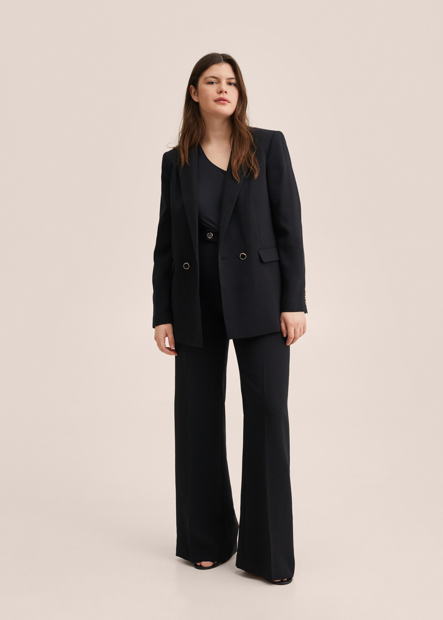 Double-breasted suit blazer - Details of the article 4