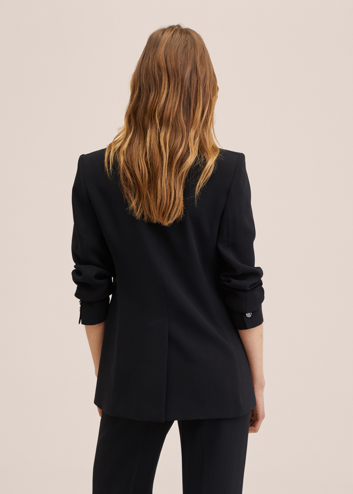 Double-breasted suit blazer - Reverse of the article