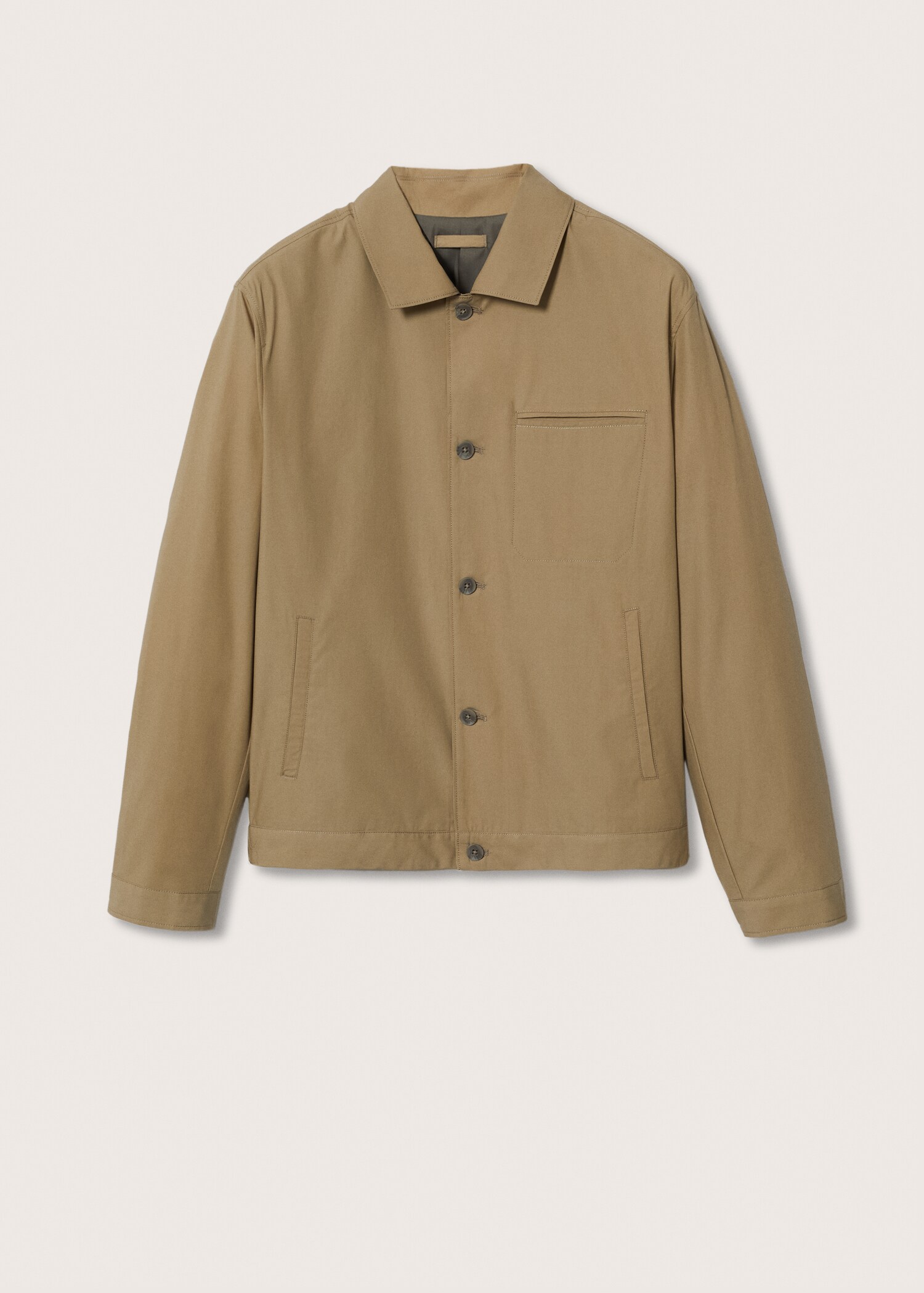 Bavlněný kabátek na knoflíky - Zboží bez modelu