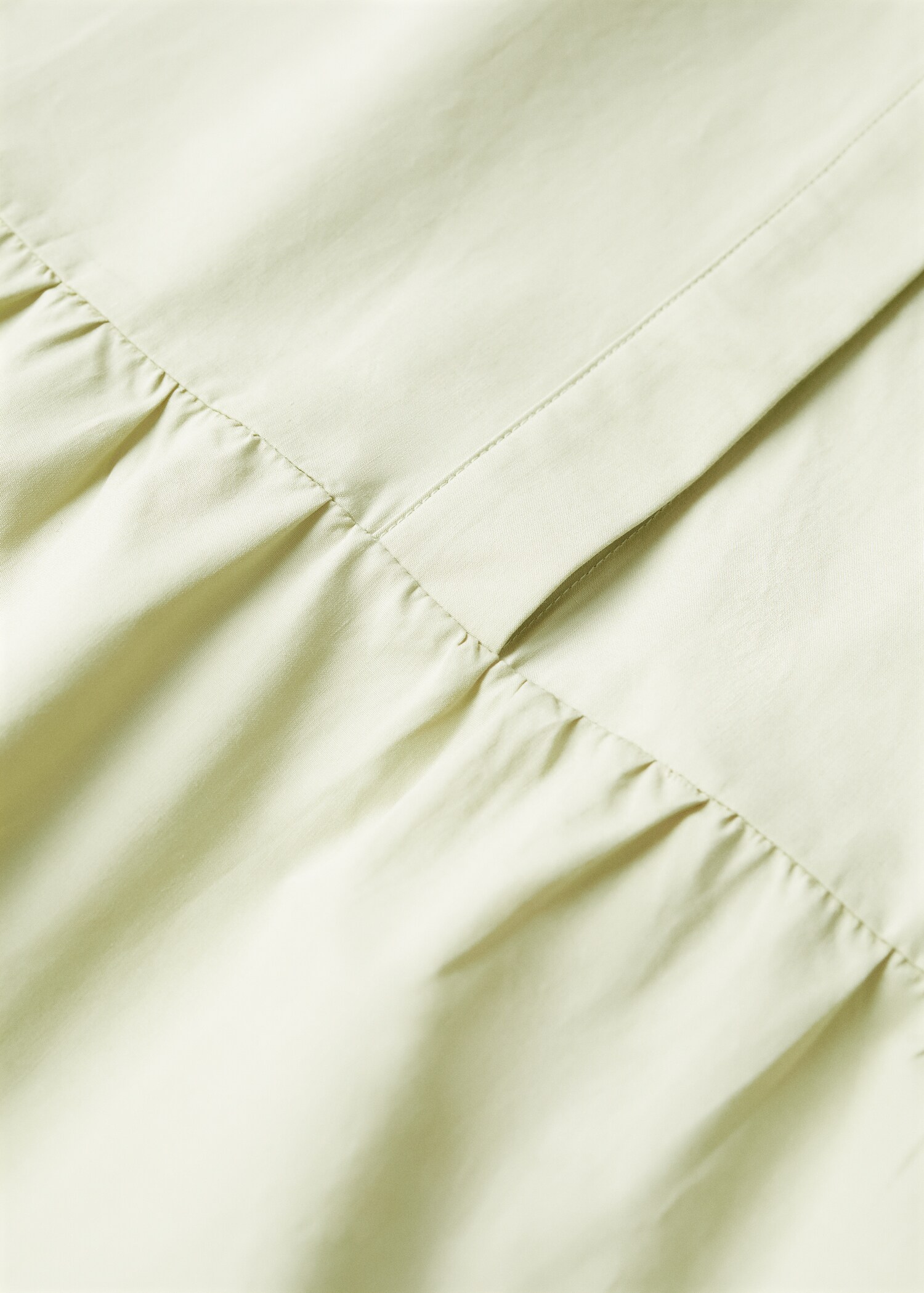 Vestido camisero algodón oversize - Detalle del artículo 8