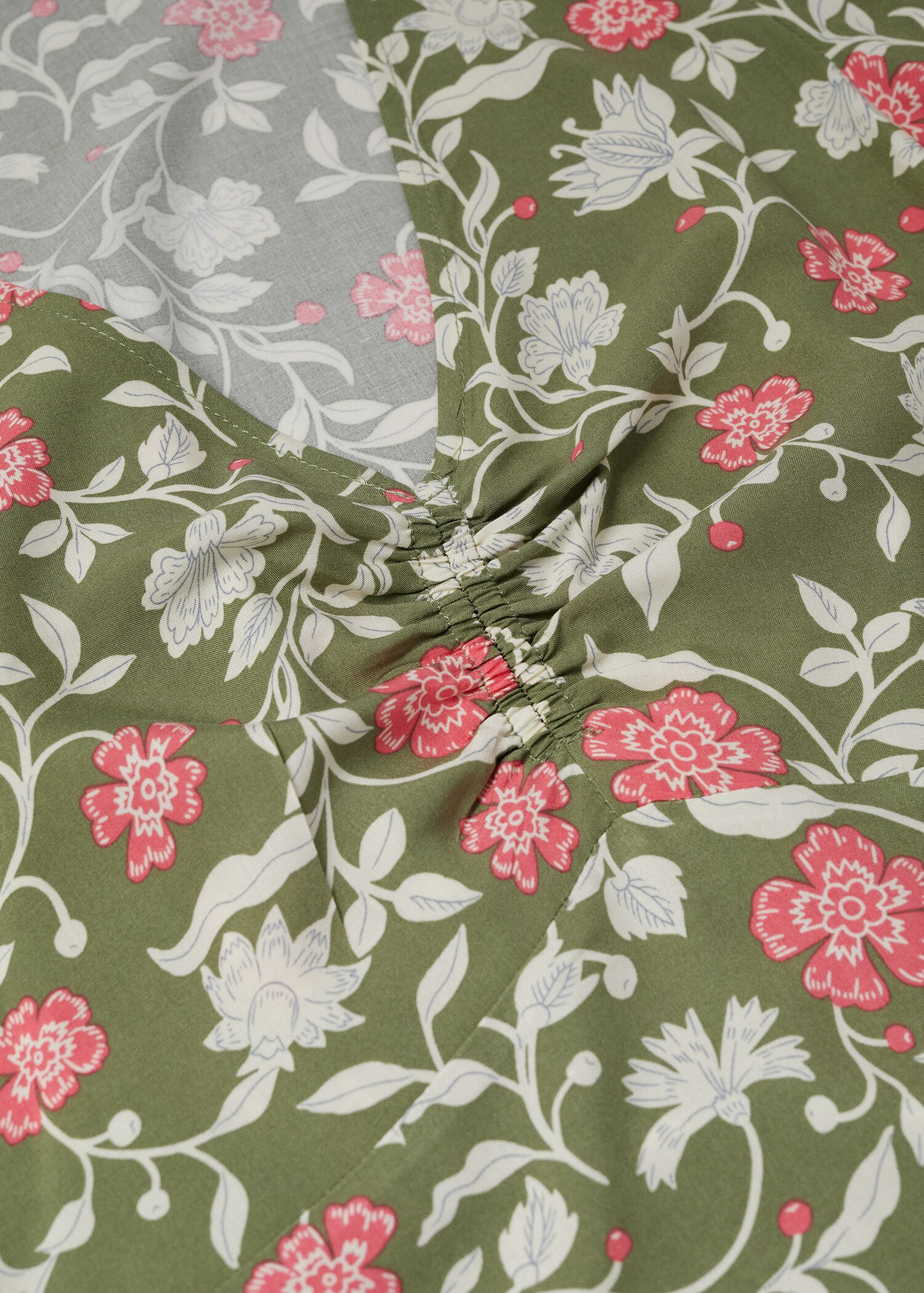 Robe froncée imprimée - Détail de l'article 8