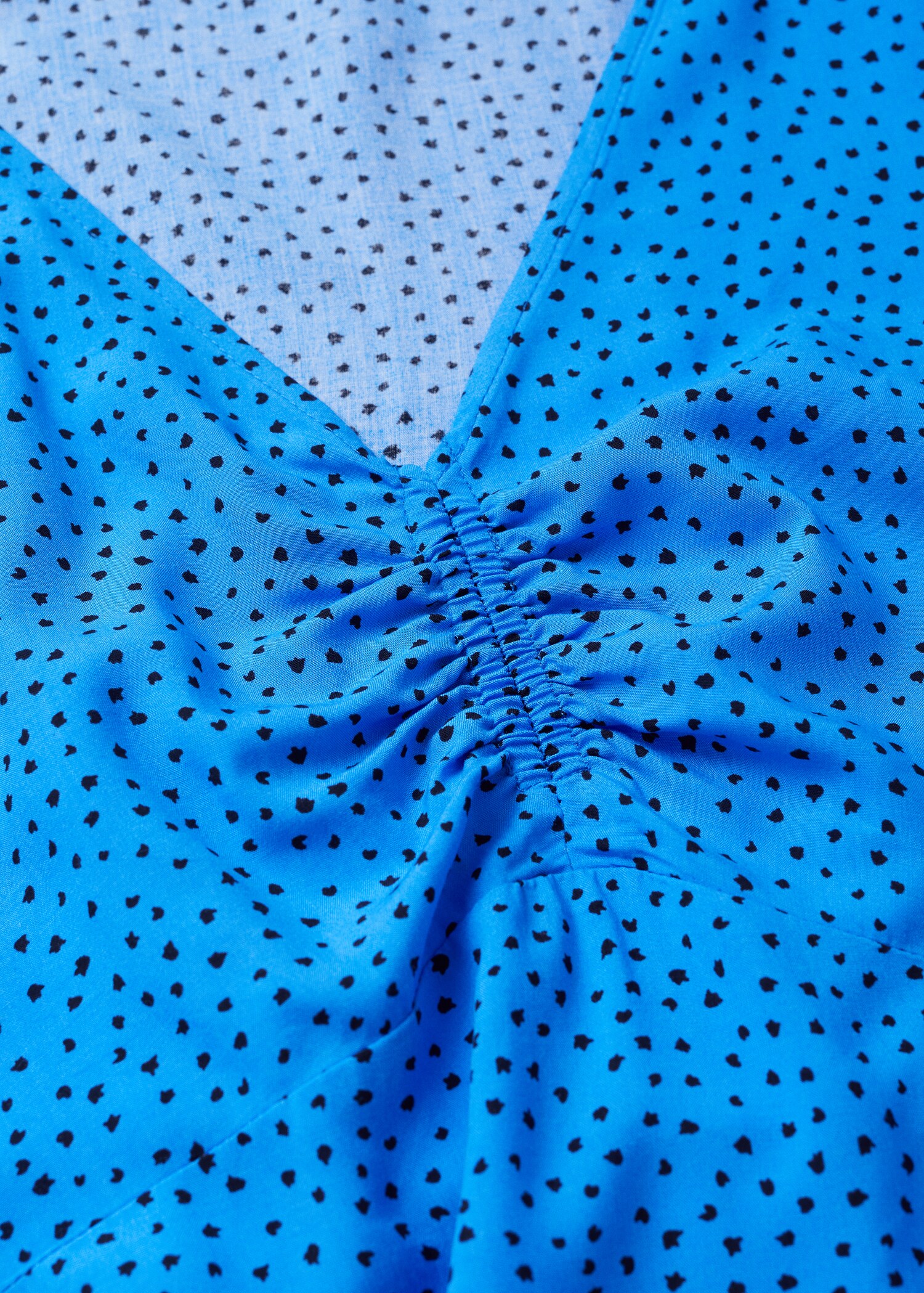 Vestido fruncido estampado - Detalle del artículo 8