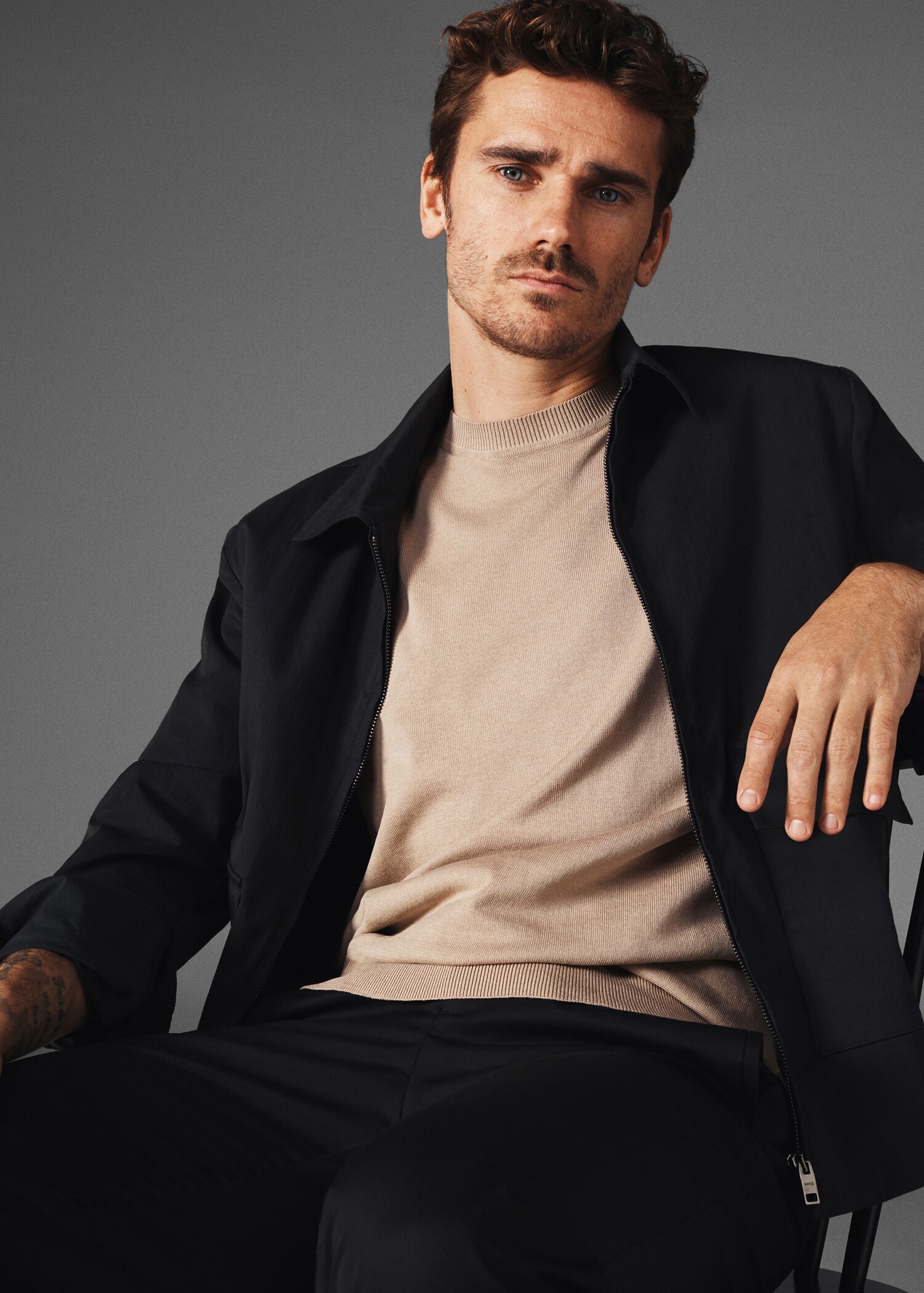 Zipper cotton jacket - Details of the article 4