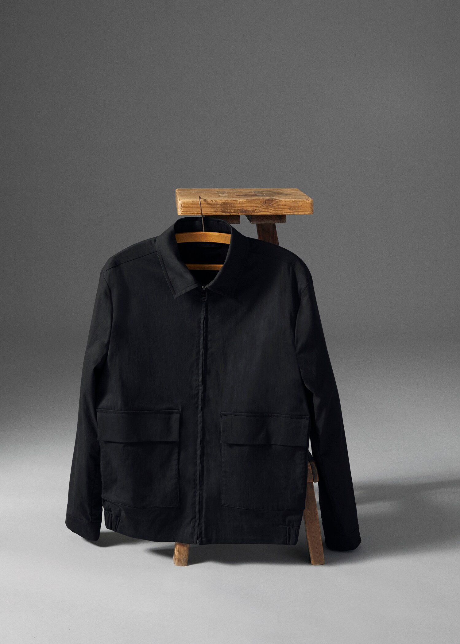 Zipper cotton jacket - Details of the article 6