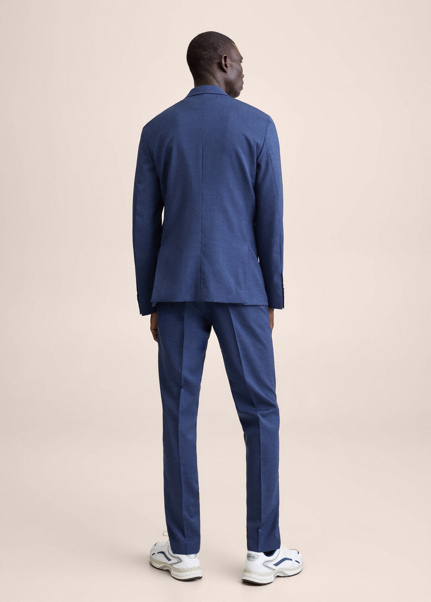 Pantalón traje slim fit lana virgen - Reverso del artículo