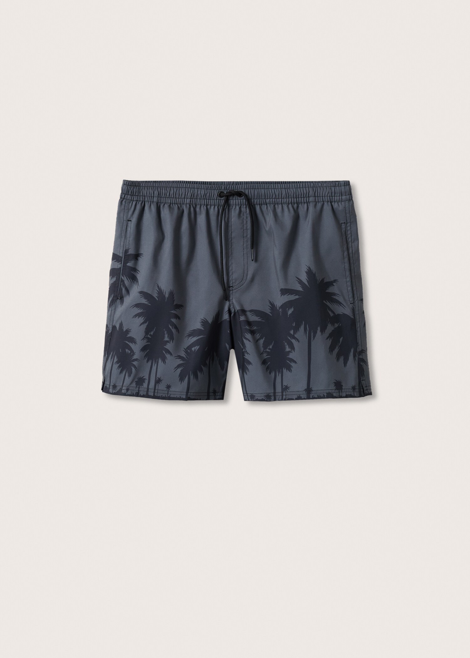 Tropical print swimming trunks - Article without model