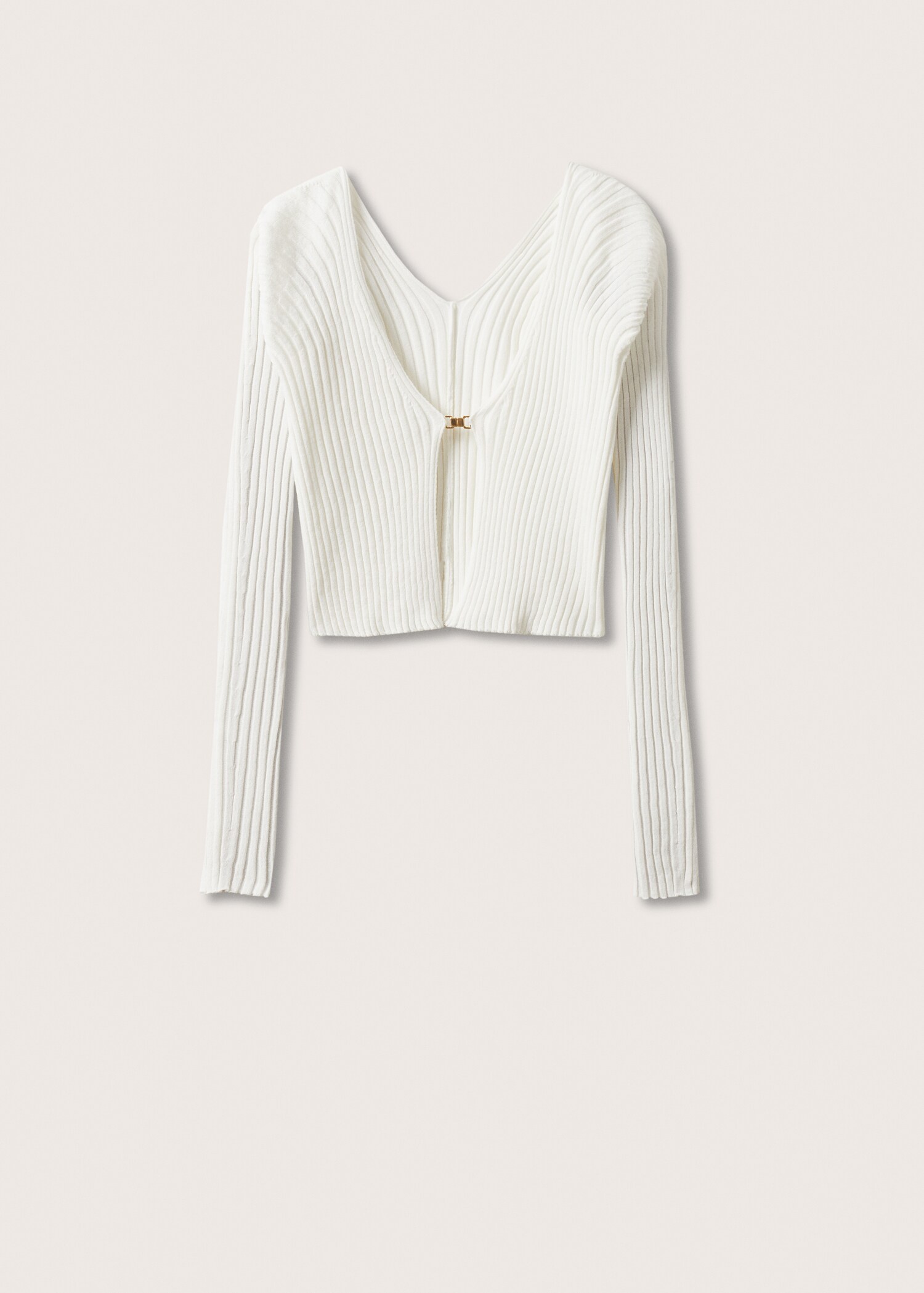 Úpletový kardigan crop - Zboží bez modelu