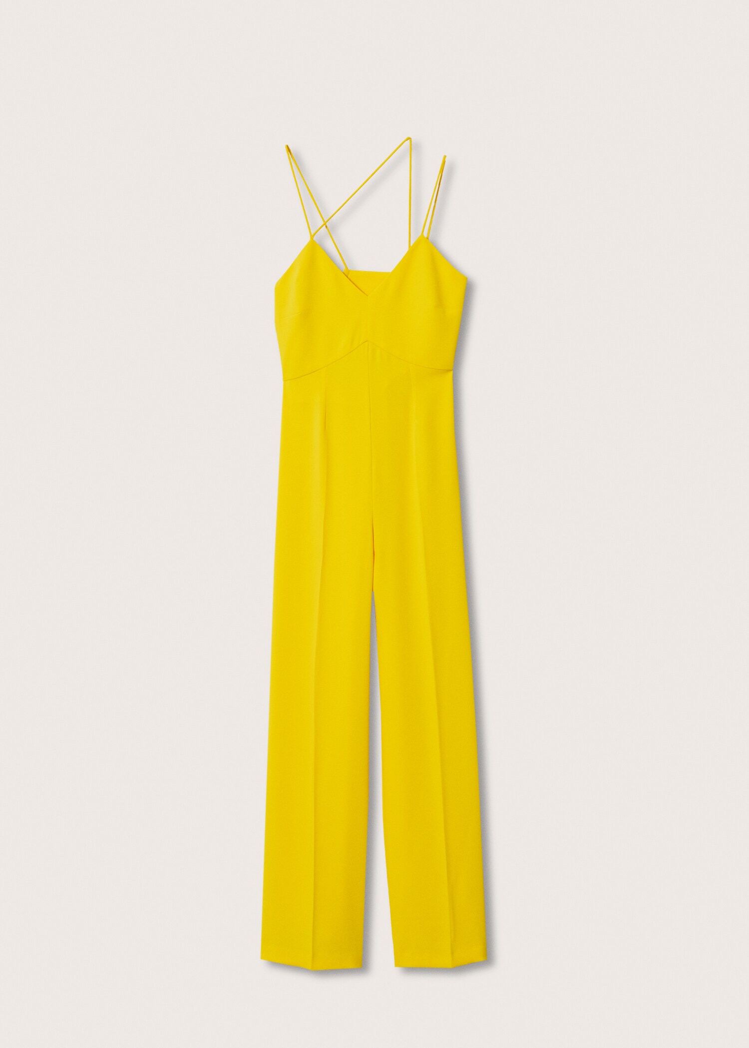 Jumpsuit med kryssede stropper - Artikkel uten modell
