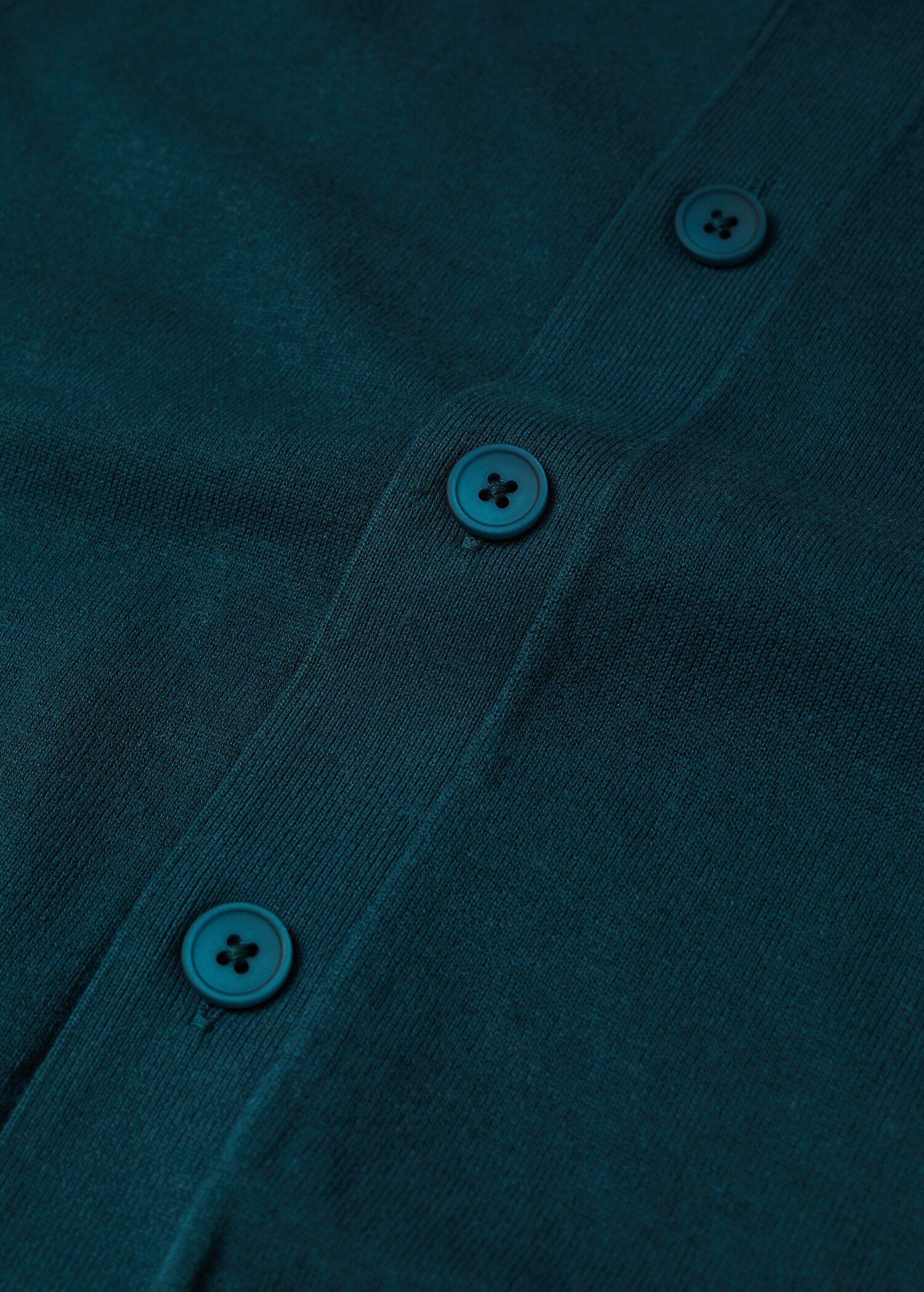 Buttoned cotton cardigan - Details of the article 7