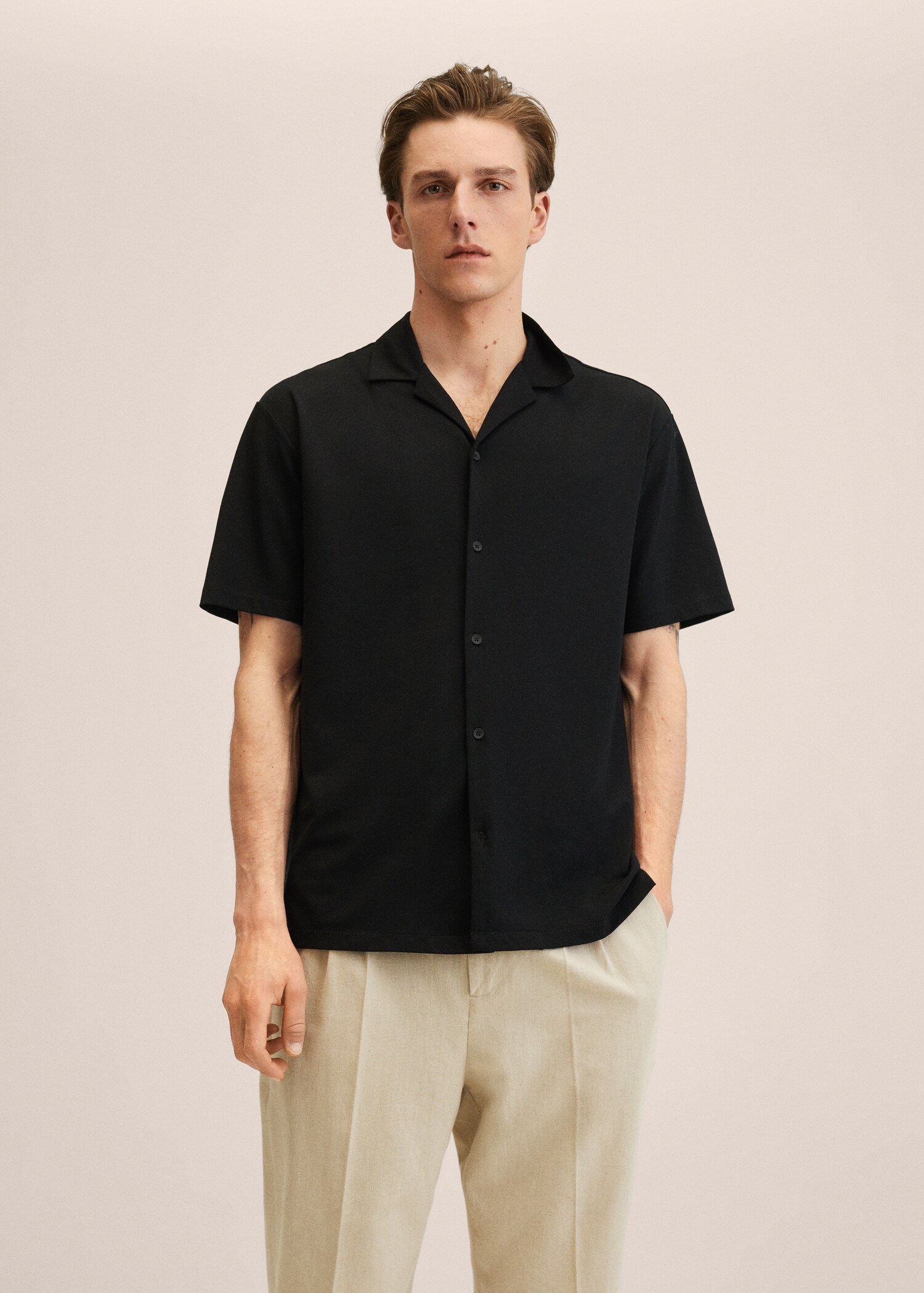 Camicia cotone modal - Piano medio