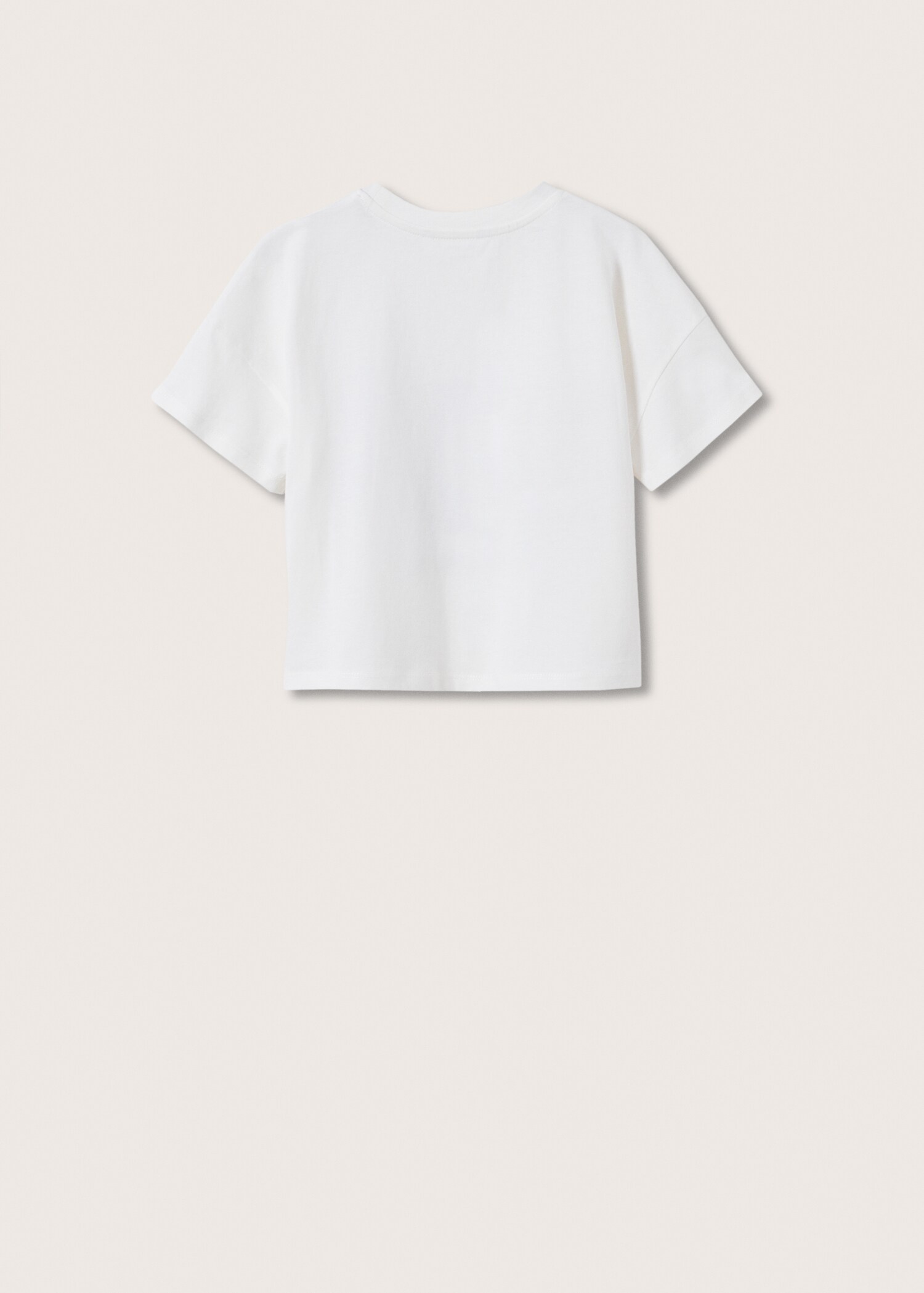 Reversible sequins T-shirt - Reverse of the article