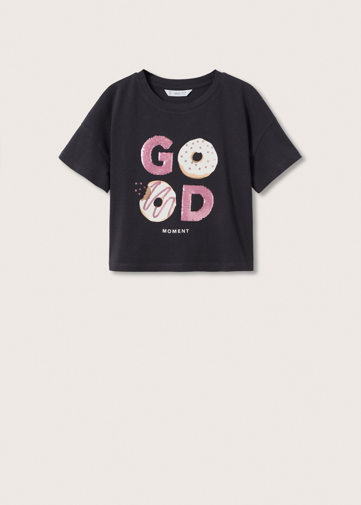 Reversible sequins T-shirt - Article without model