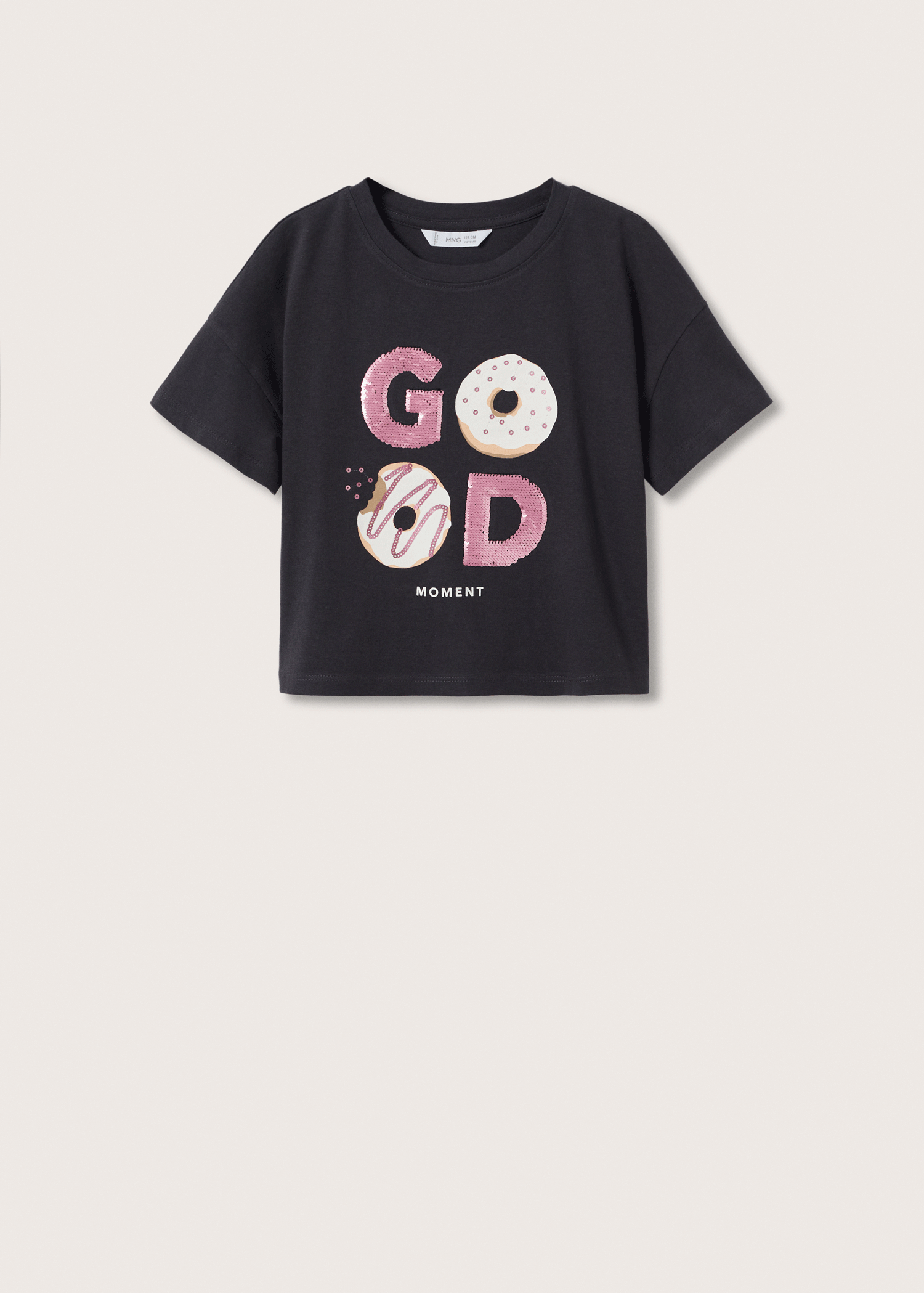 Reversible sequins T-shirt - Details of the article 6