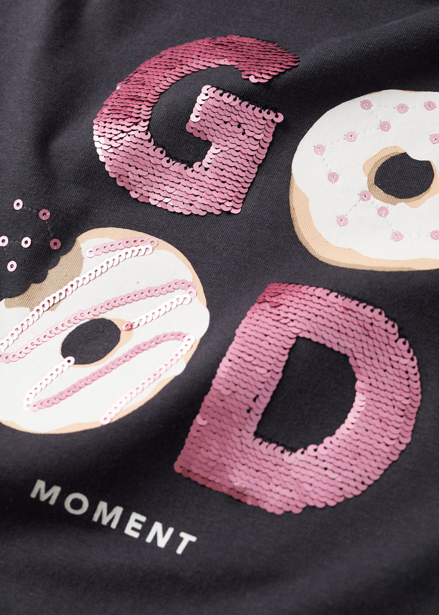 Reversible sequins T-shirt - Details of the article 8