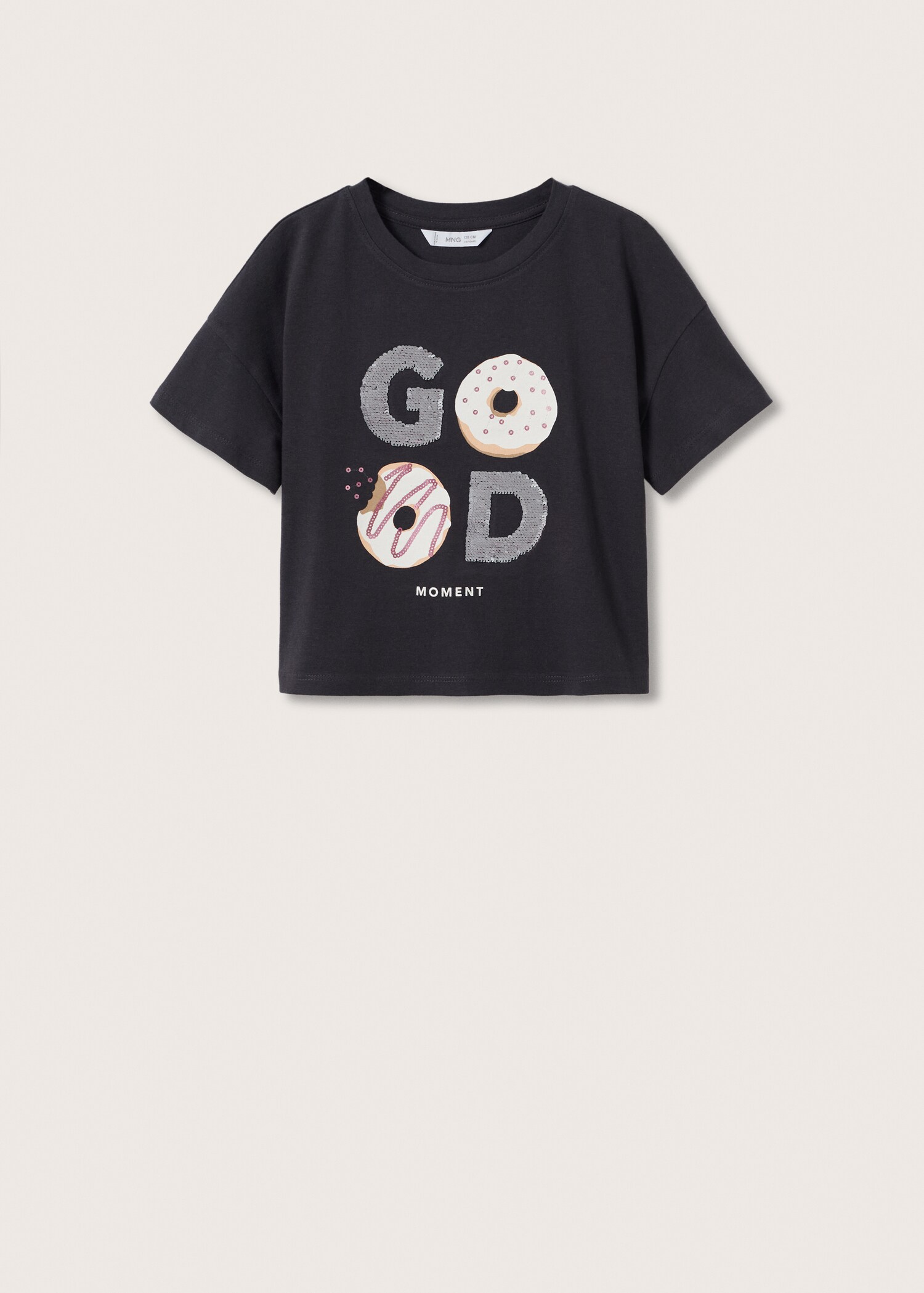 Reversible sequins T-shirt - Details of the article 9