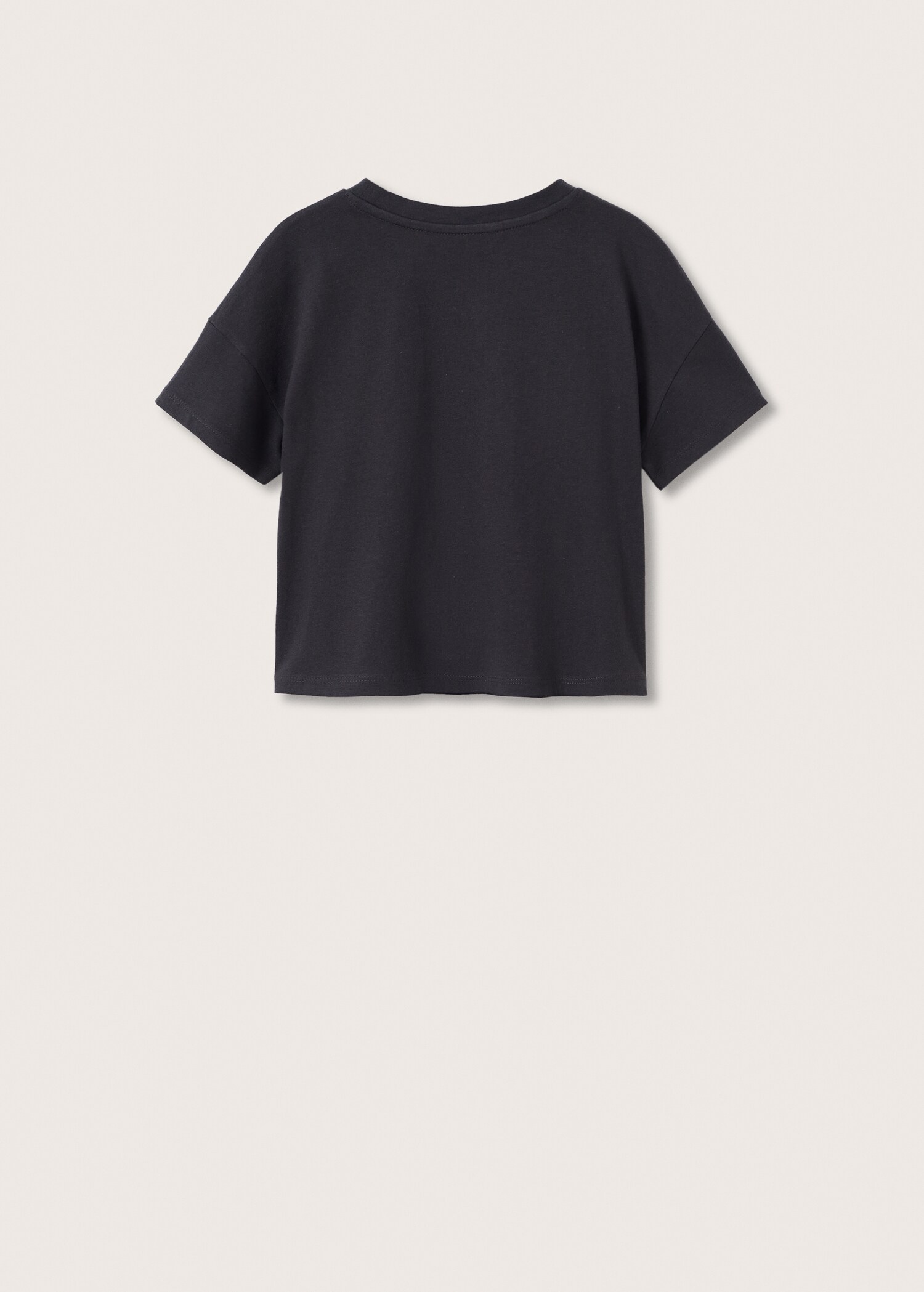 Reversible sequins T-shirt - Reverse of the article