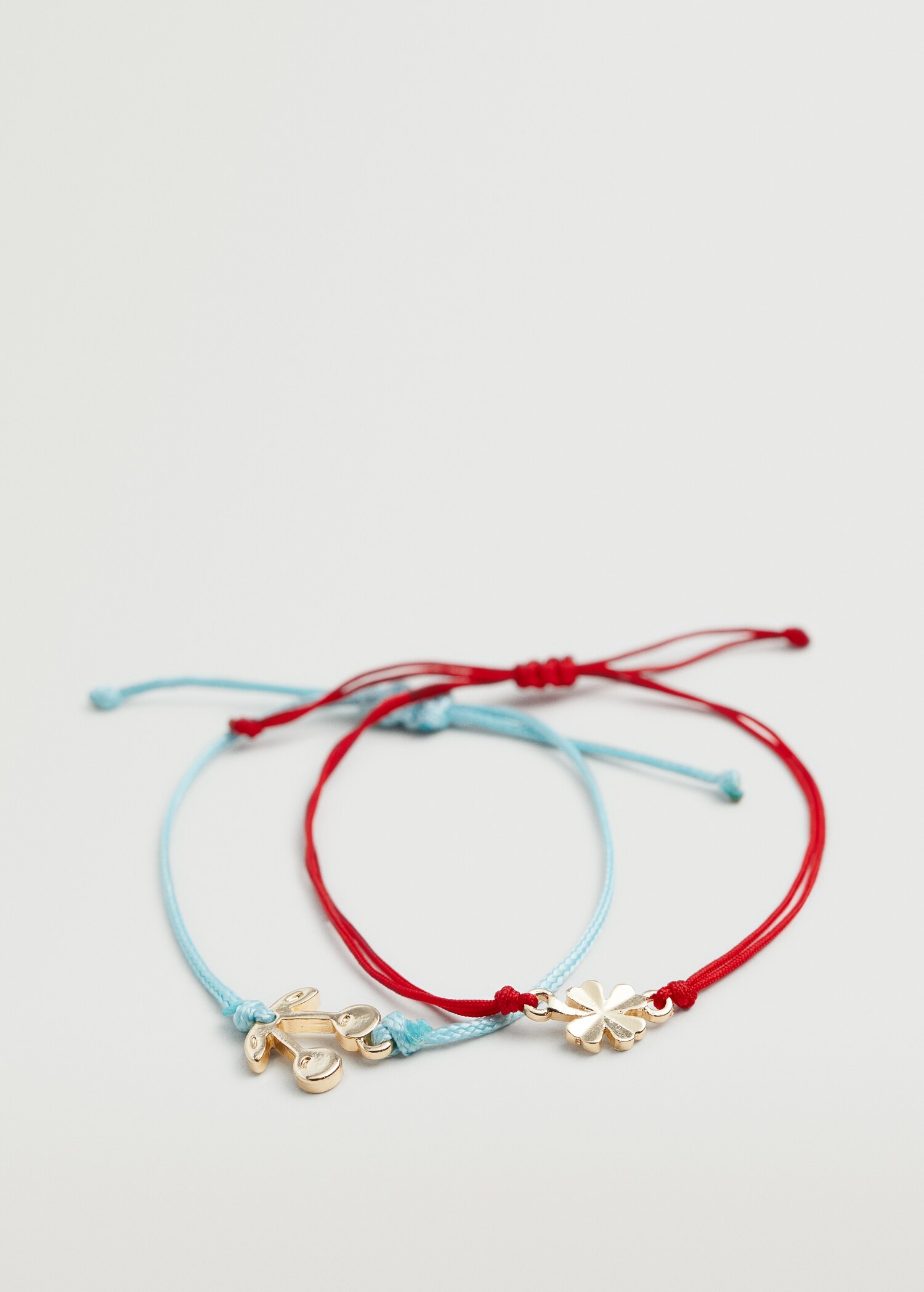 Pack 2 pulseras fruta - Plano medio
