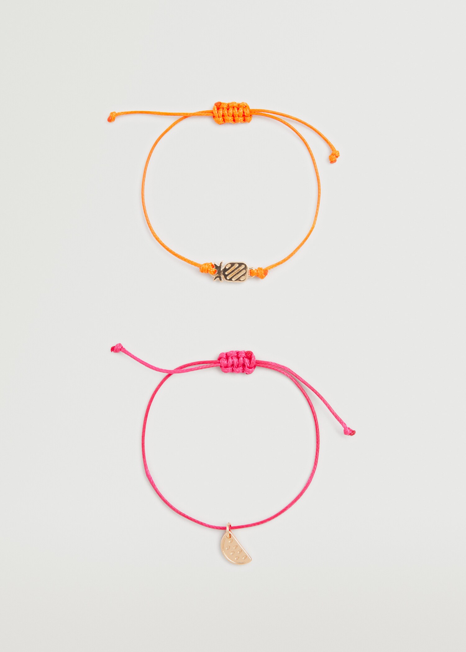 Pack 2 pulseras fruta - Artículo sin modelo
