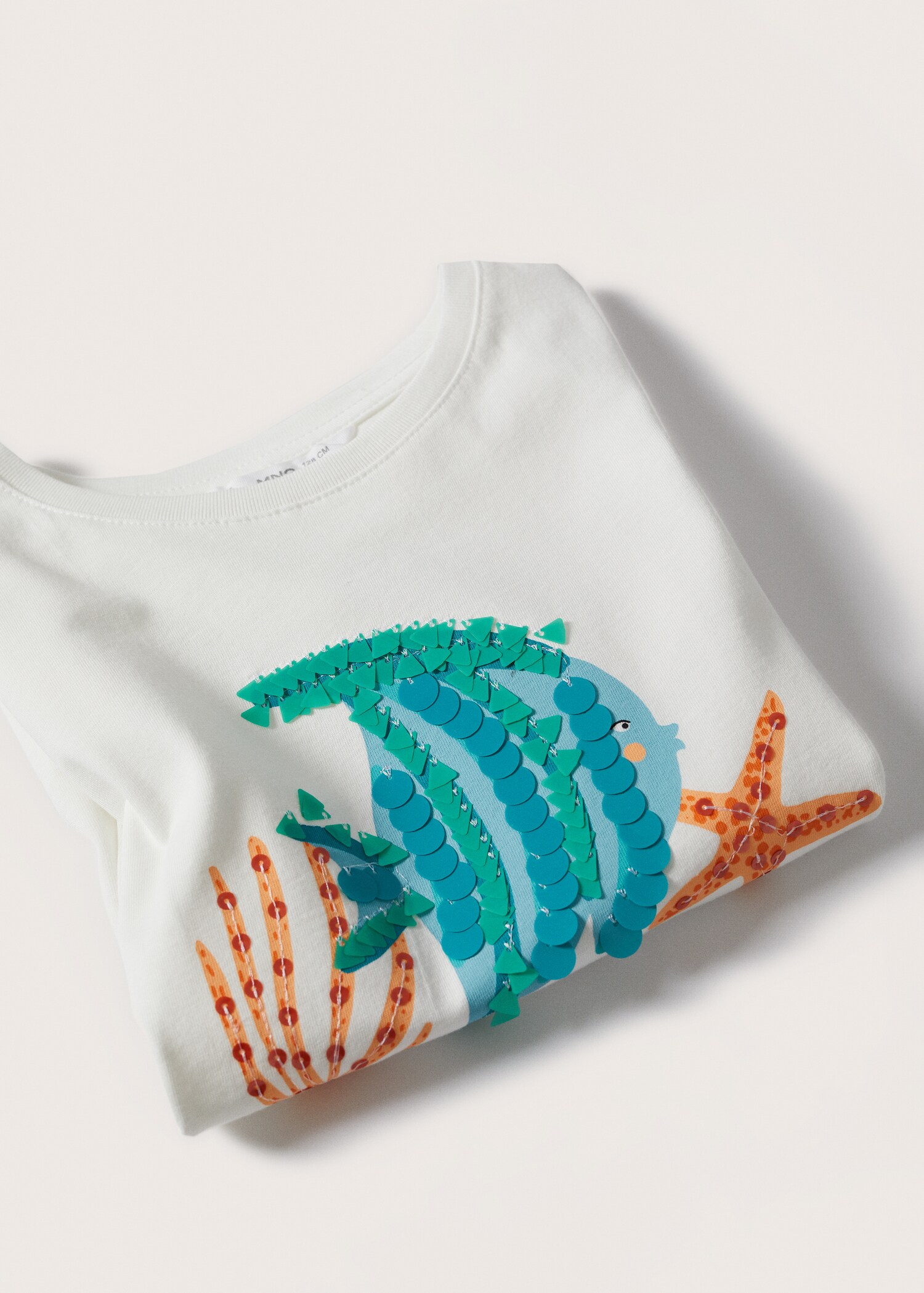 Sequins printed t-shirt - Details of the article 8